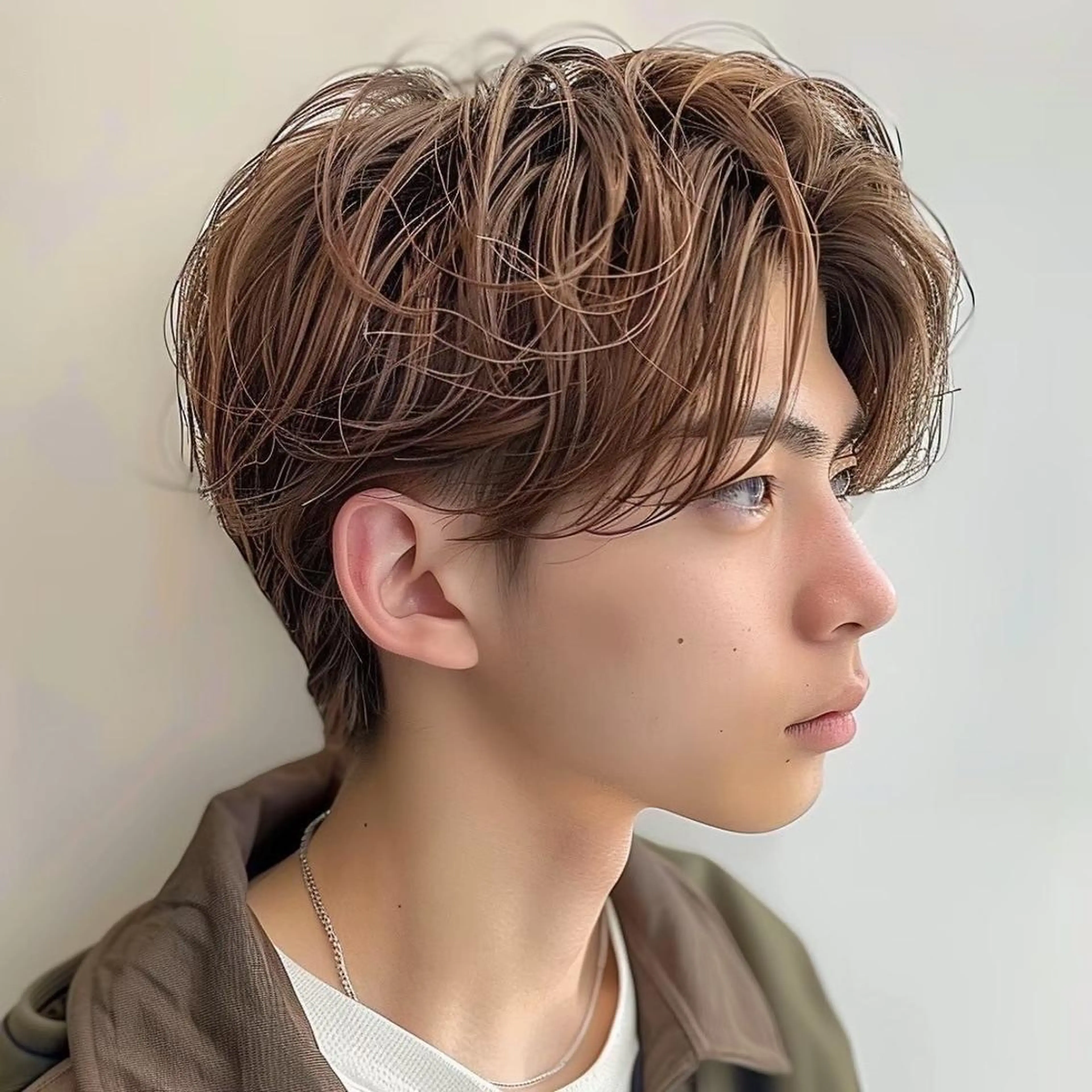 メンズ カット パーマ 最強美髪💙ྀི/ アイ兼任👀/ミナルのヘアスタイル