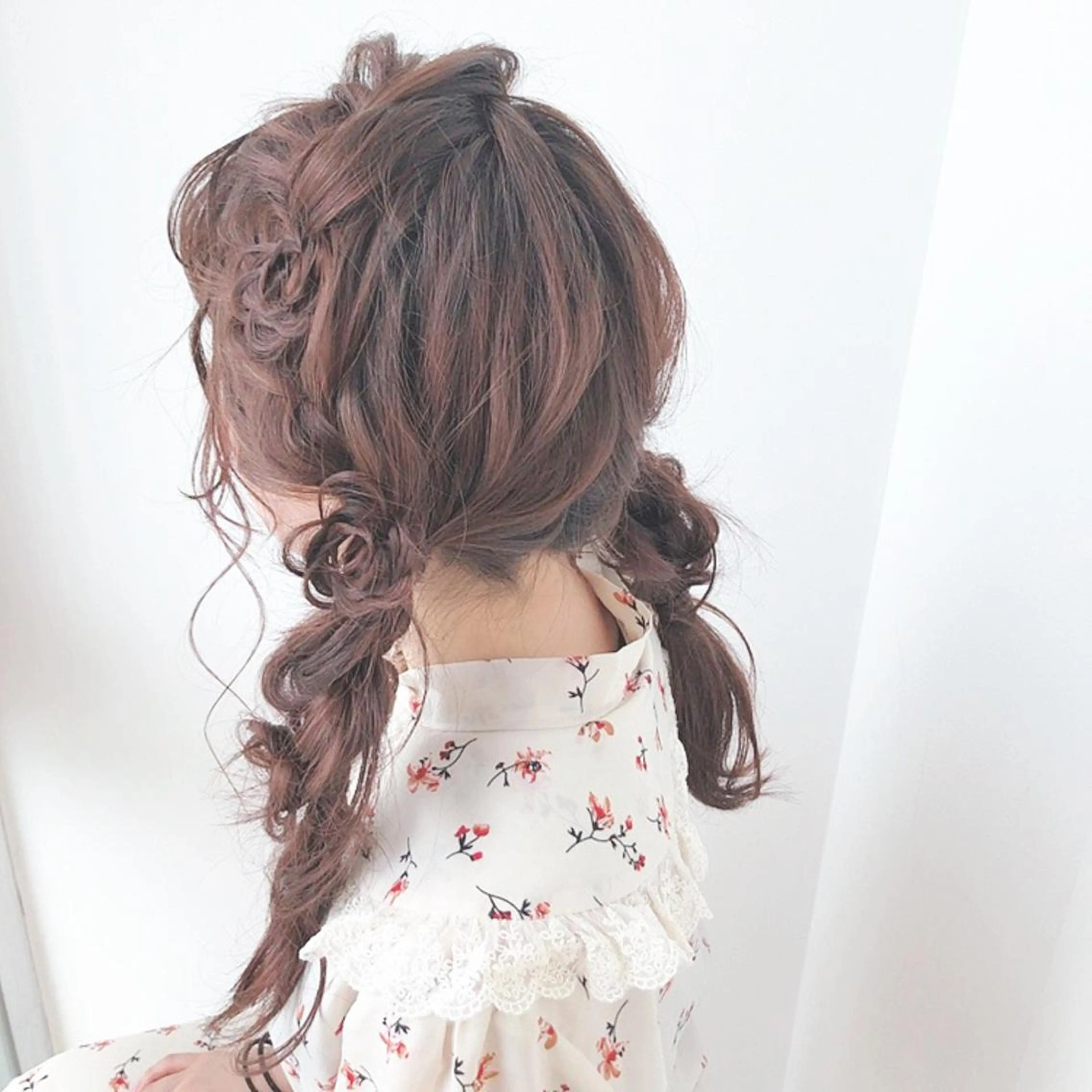 ヘアアレンジ ゆるふわパーマ🌼 アレンジ🌼リョウカのヘアスタイル
