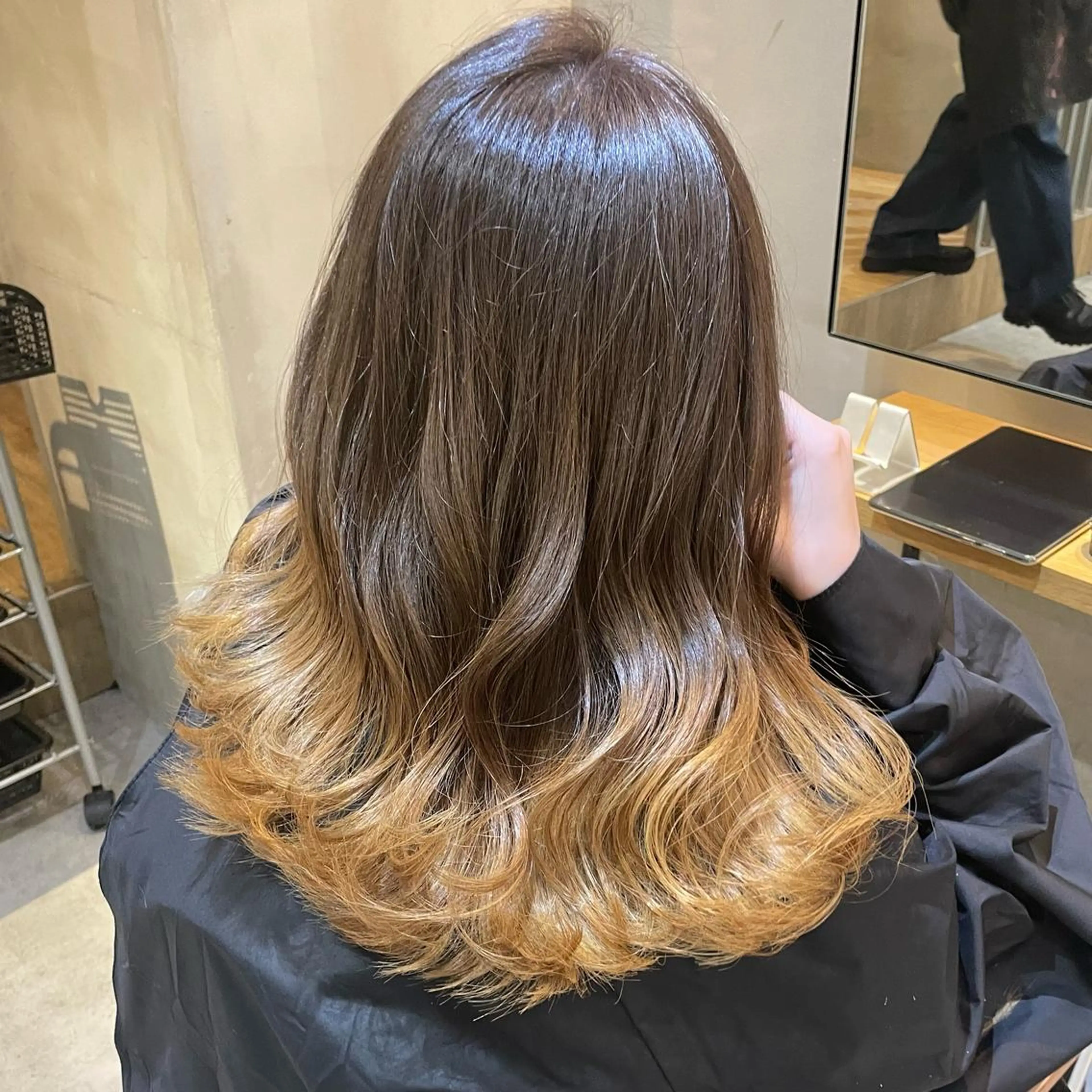 セミロング 韓国🇰🇷透明感 ERIのヘアスタイル