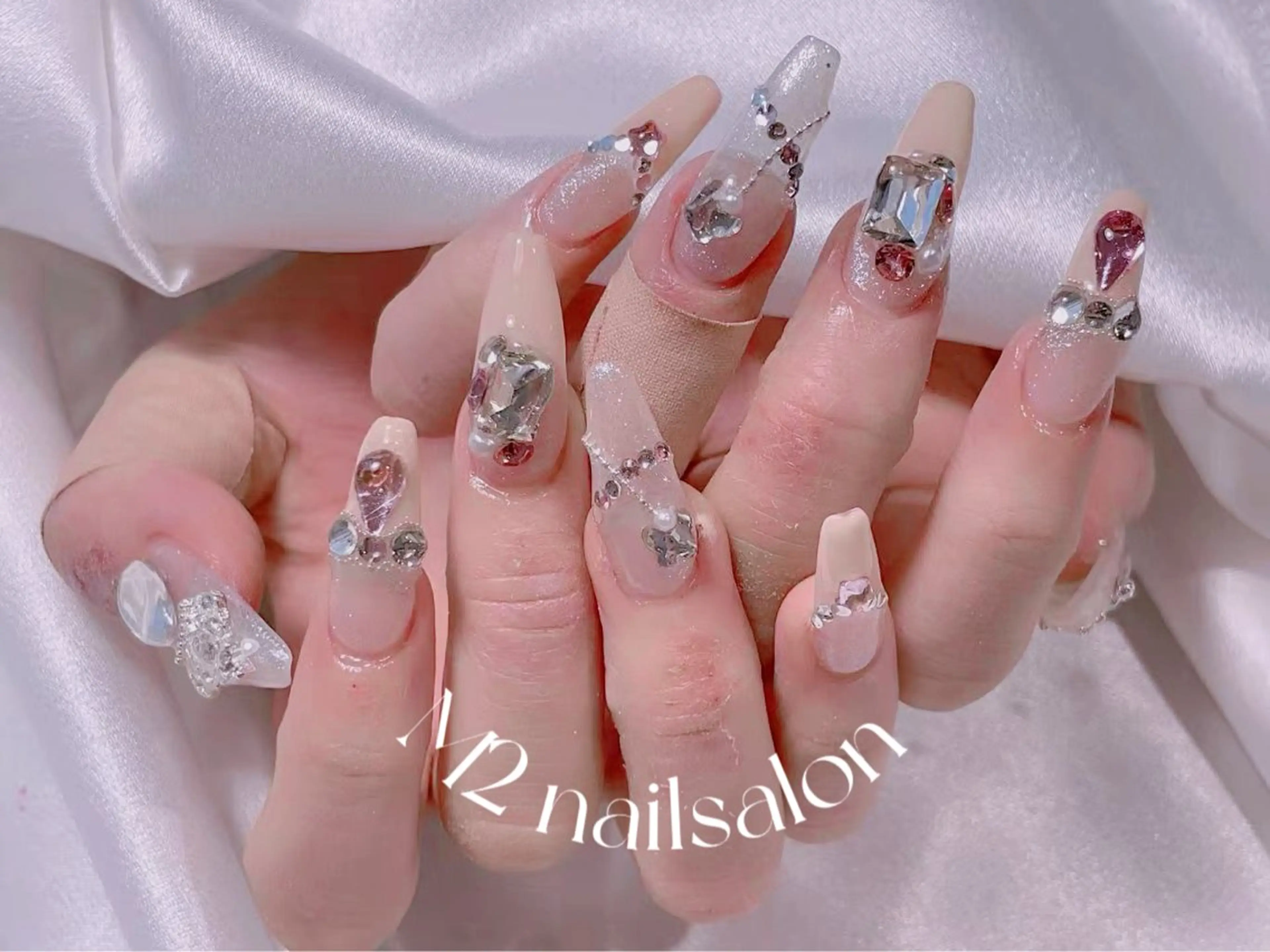 ネイル 長さだし専門店 M2　rikaのネイルデザイン