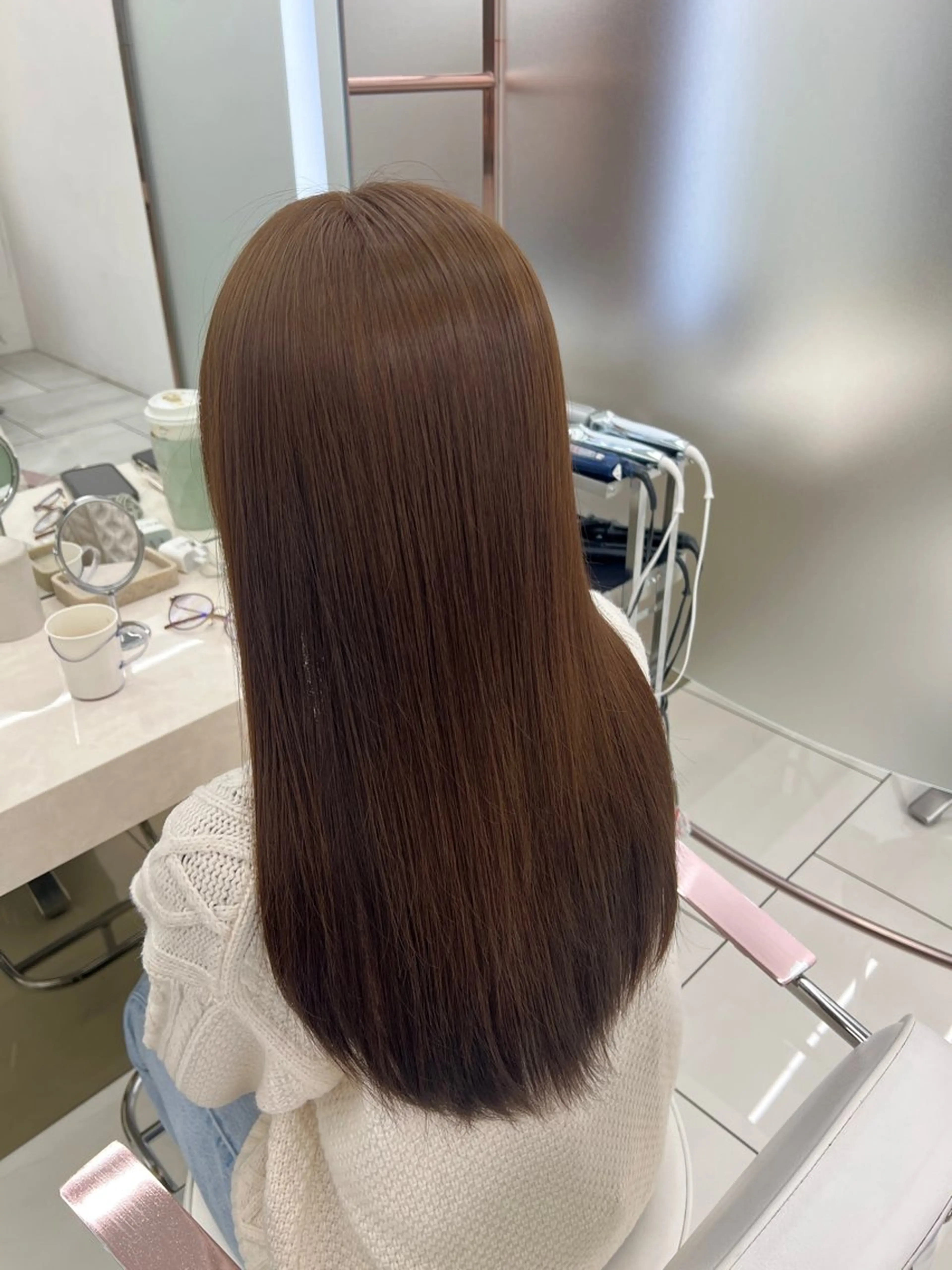 ロング カラー ヘアカラー トリートメント COA 2nd　銀座所属・COA GINZA / しずくのヘアスタイル