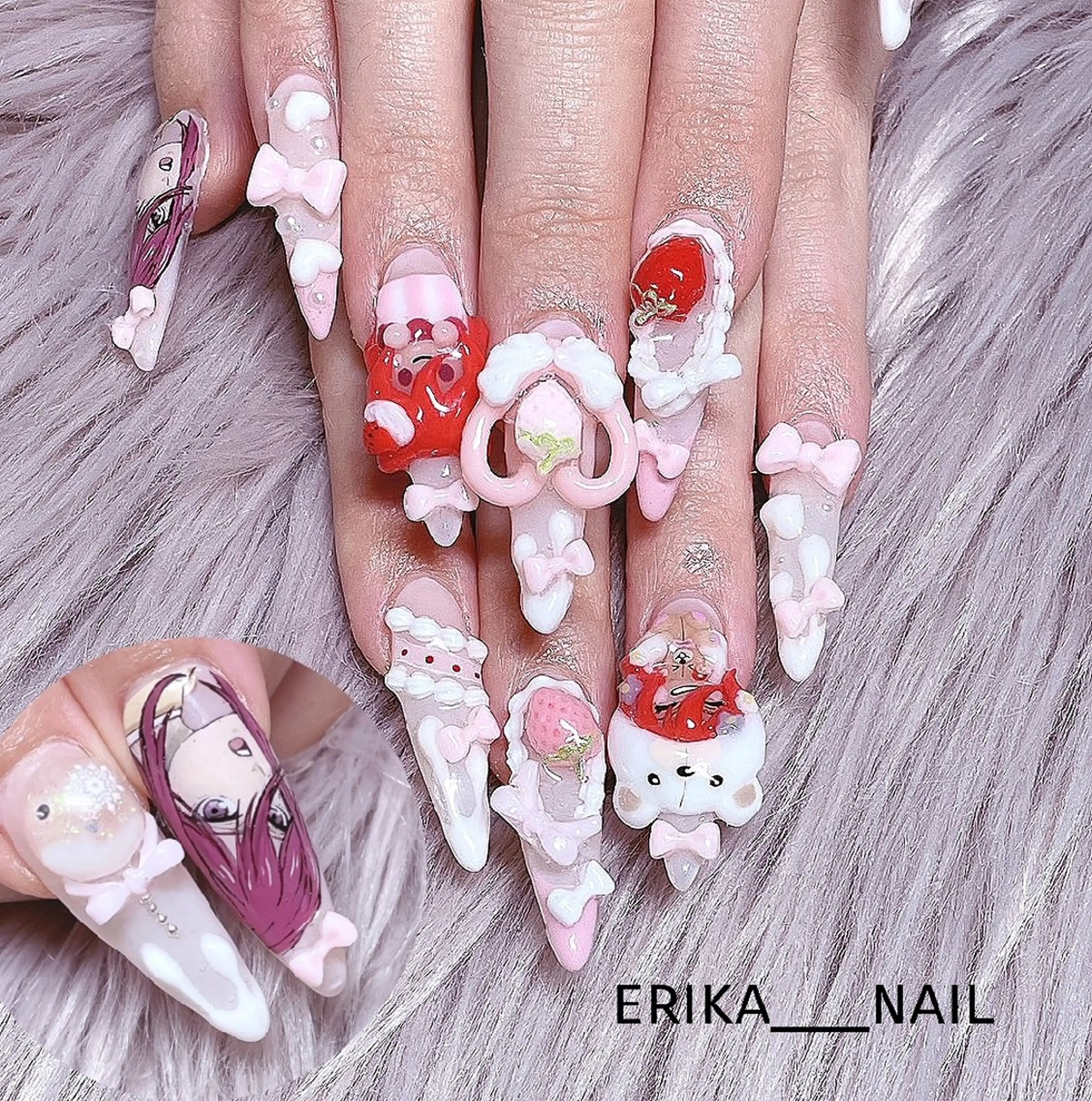 ネイル NAKAJIMA ERIKAのネイルデザイン