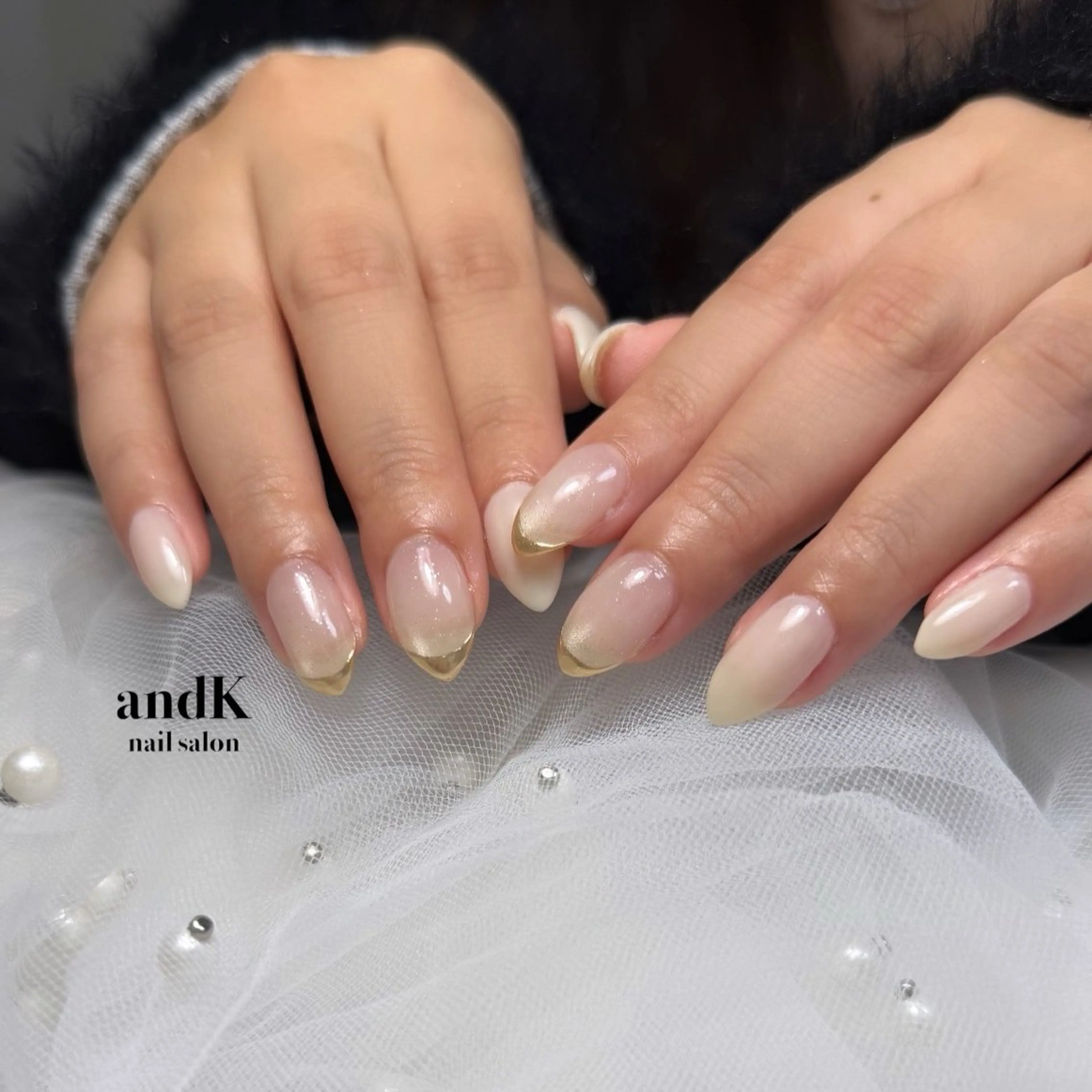ネイル ミラーネイル ハンドネイル andK nail salonのネイルデザイン