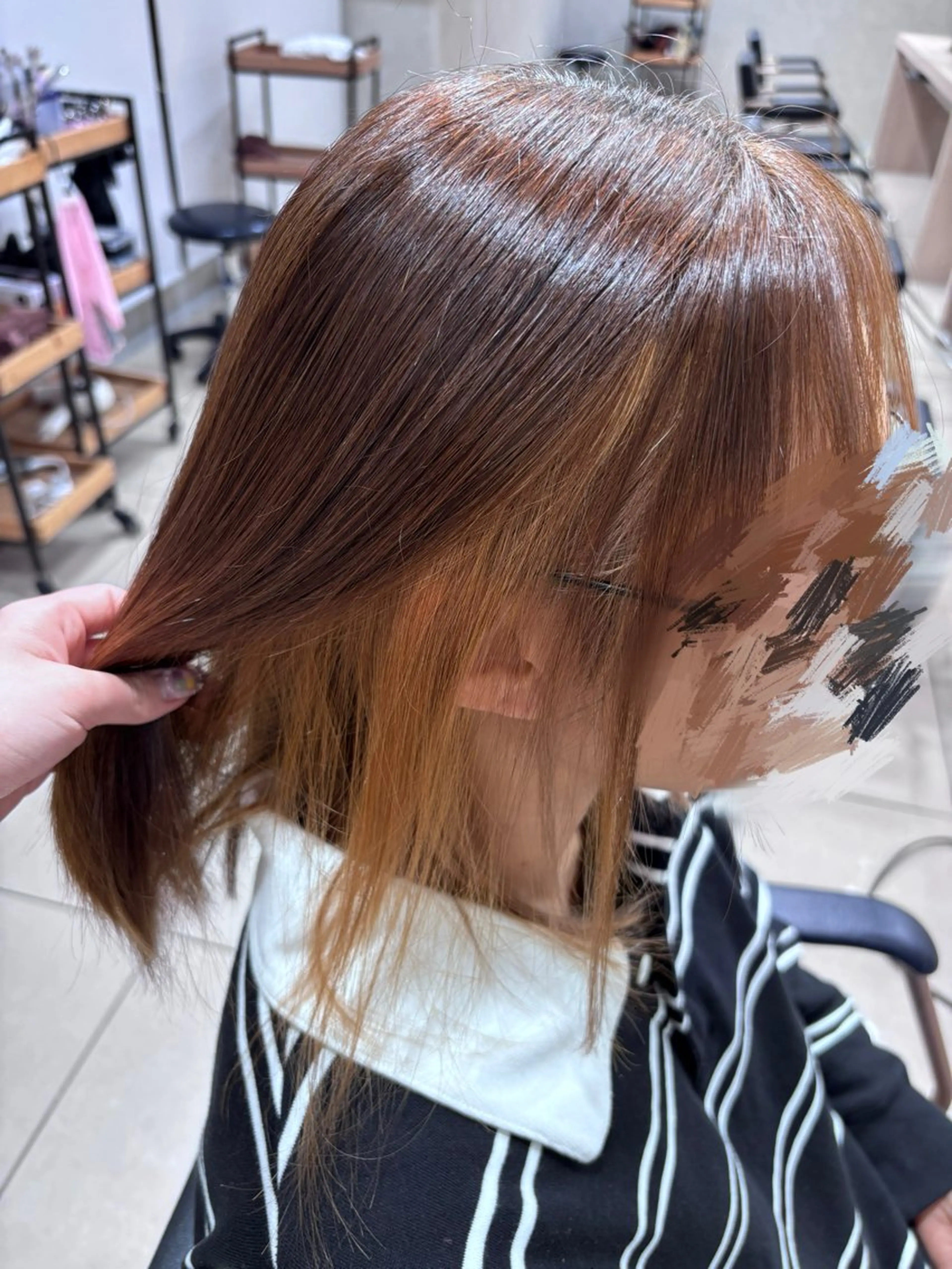 カラー ヘアカラー 🍒カラー/縮毛🍒 こばるのヘアスタイル