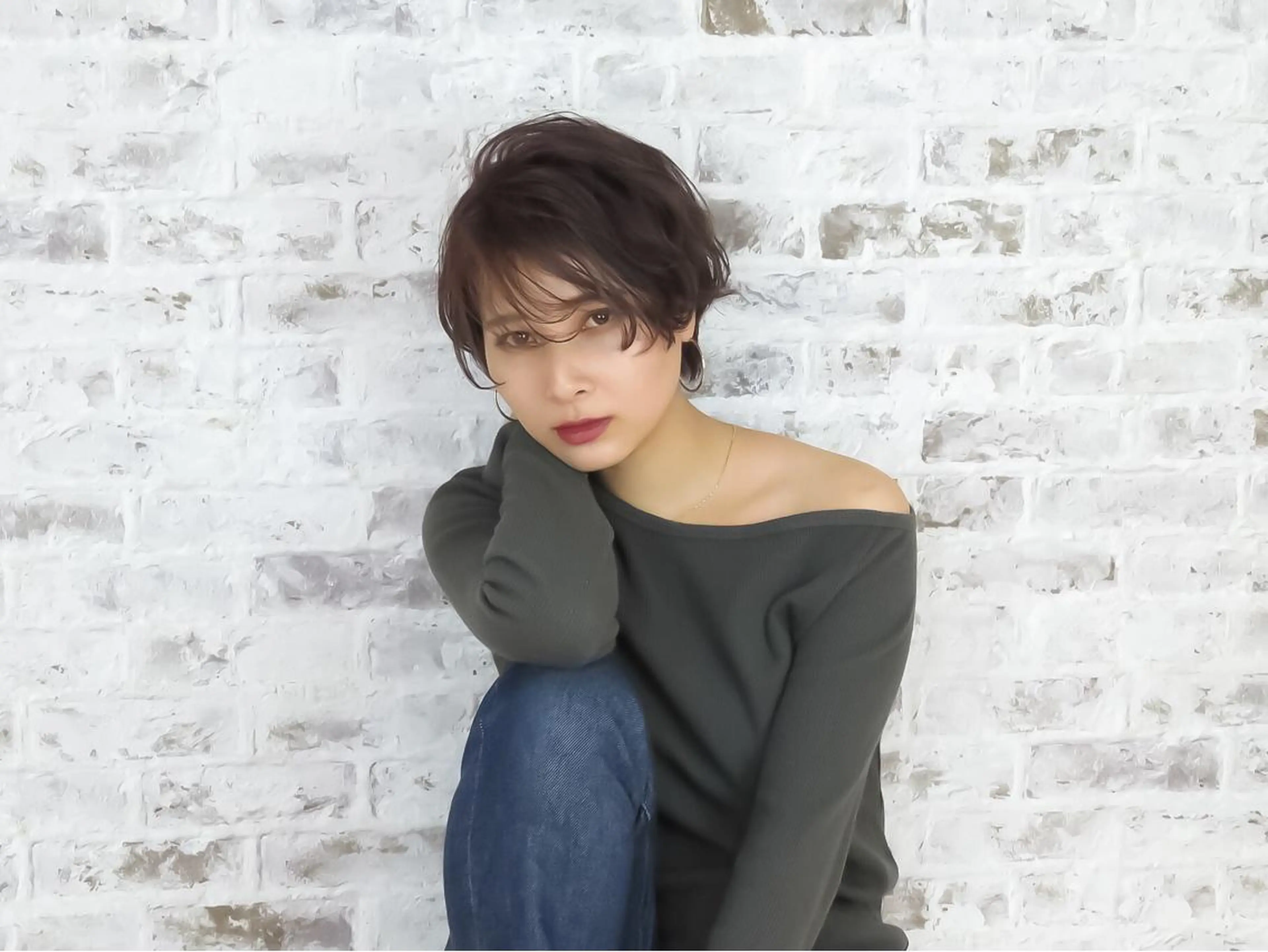 ショート ショートヘア ヤマダ ショウコのヘアスタイル