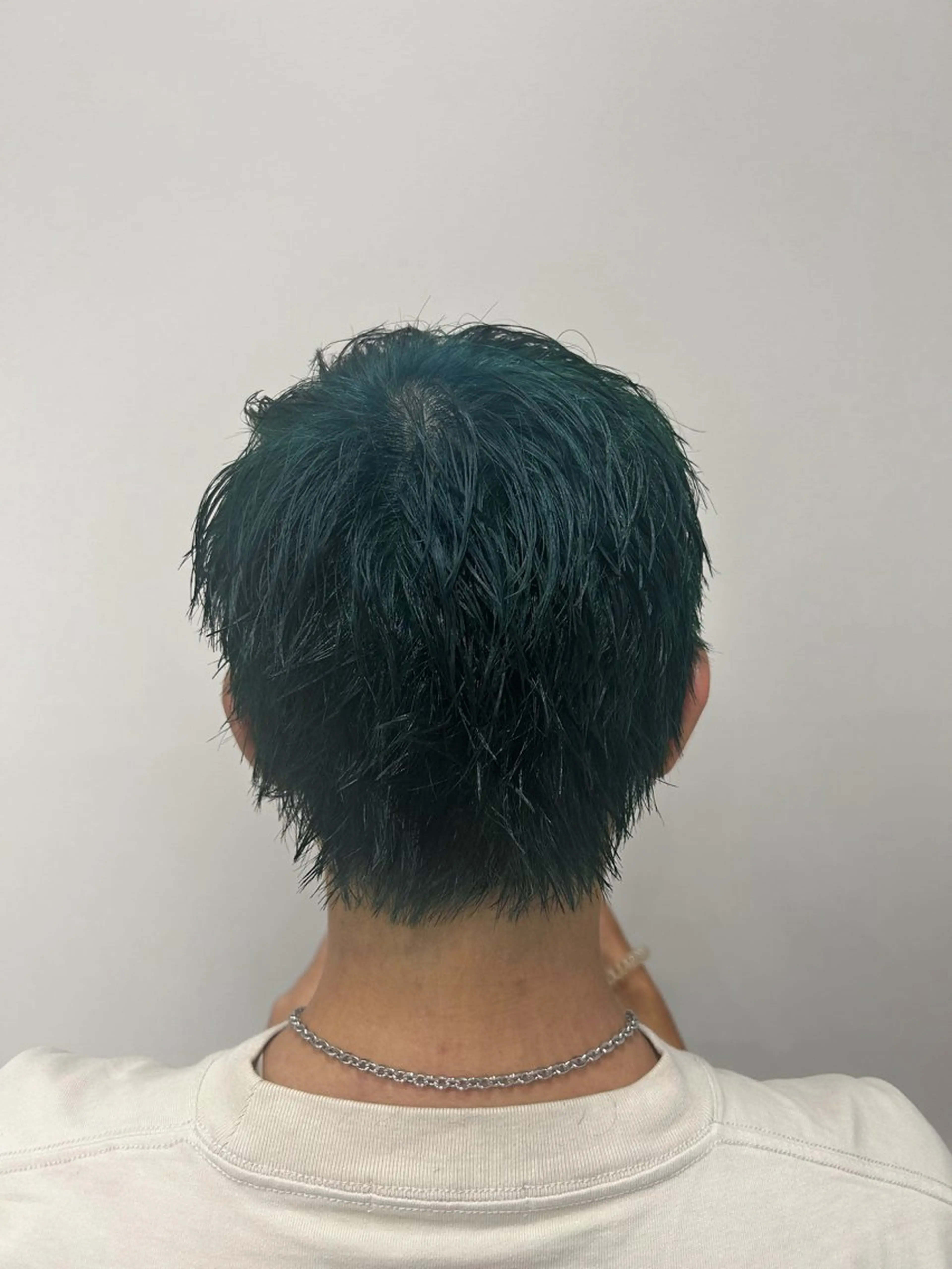 ショート カラー メンズ メンズブリーチ ブリーチ カット ヘアカラー メンズ特化美容師👾 チカのヘアスタイル