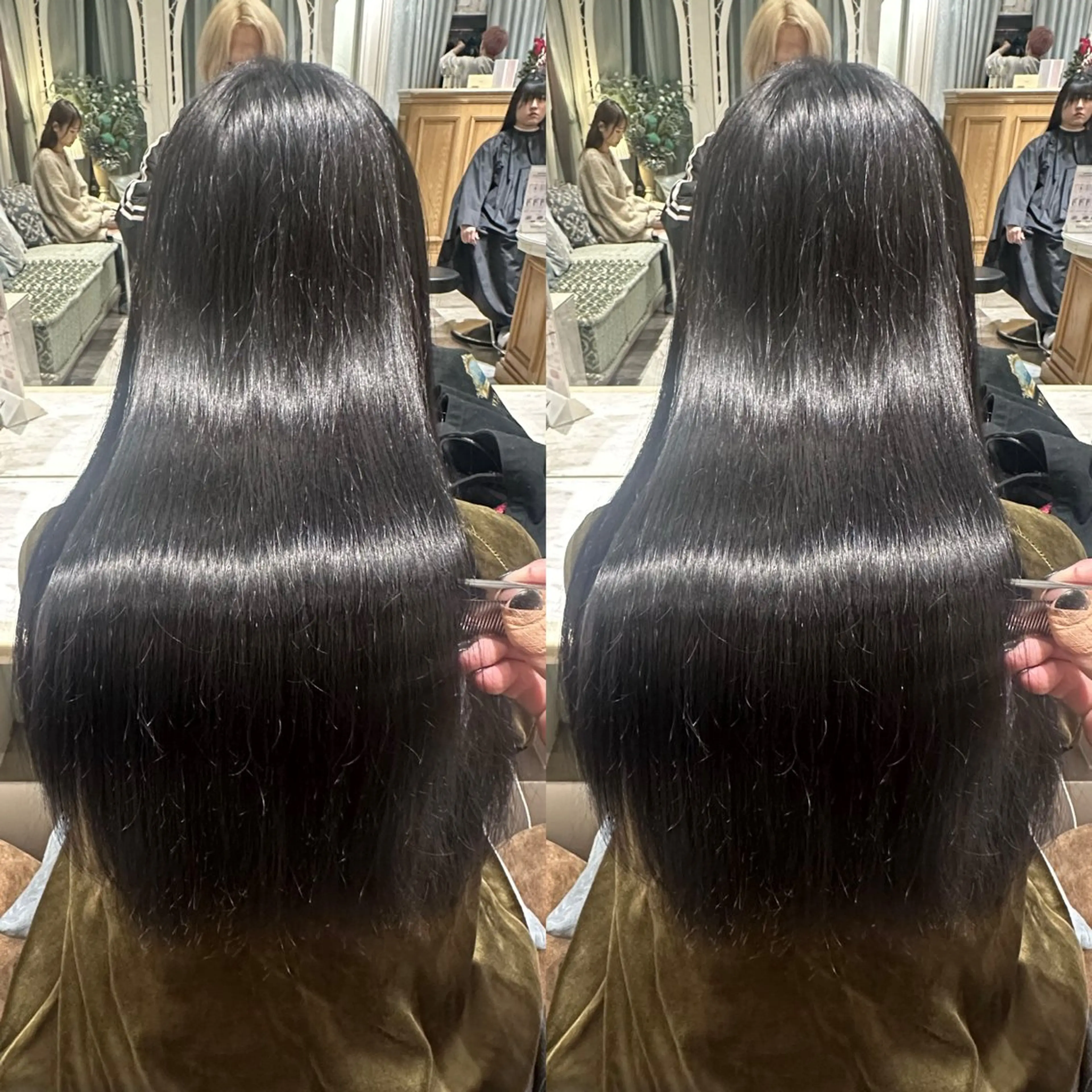 ロング MASHU韓国ヘア/ レイヤー/透明感カラのヘアスタイル