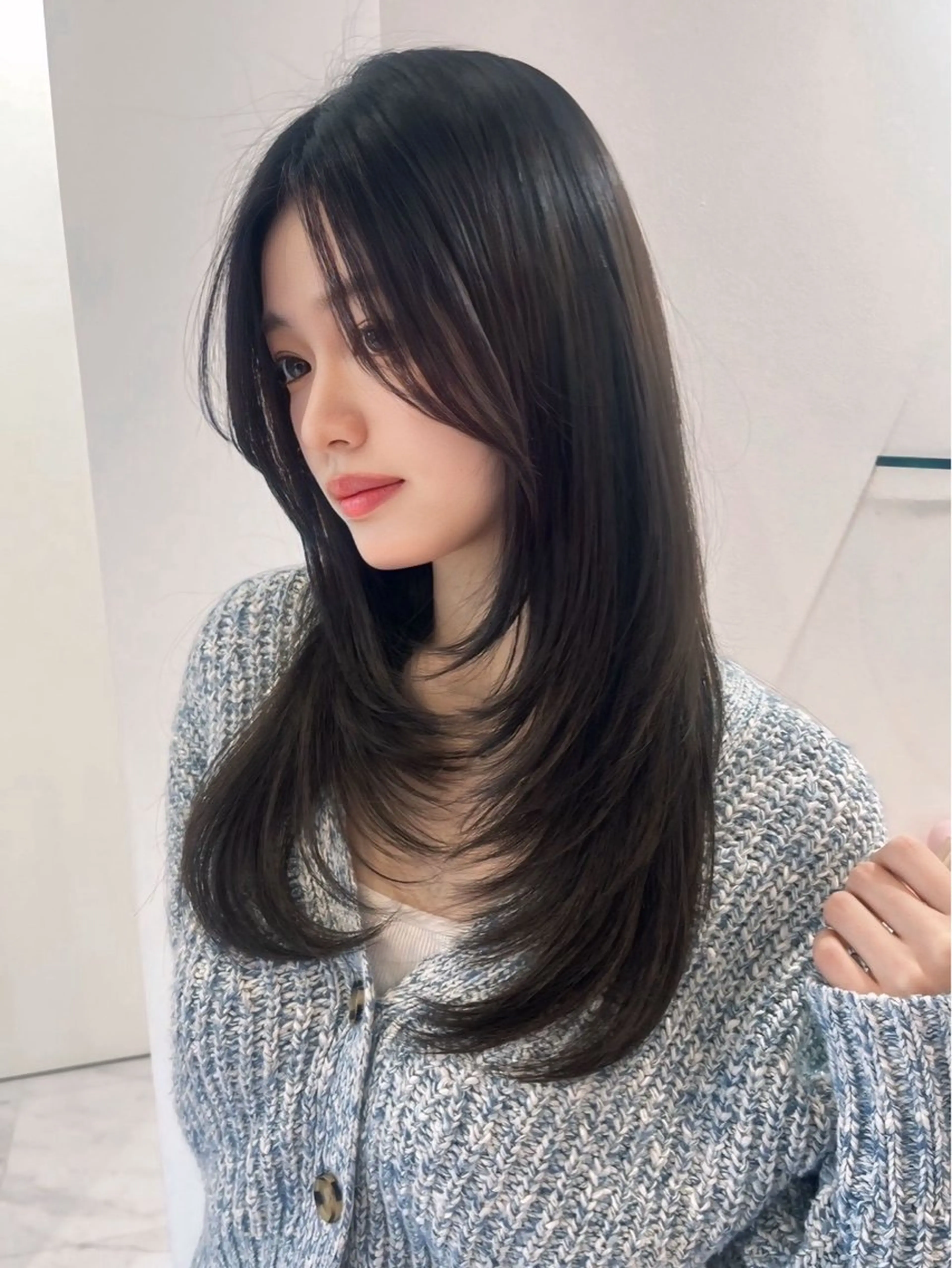 セミロング 伸ばしかけ 🌞LANA/マツパ /似合わせ/透明感のマツエク・マツパデザイン