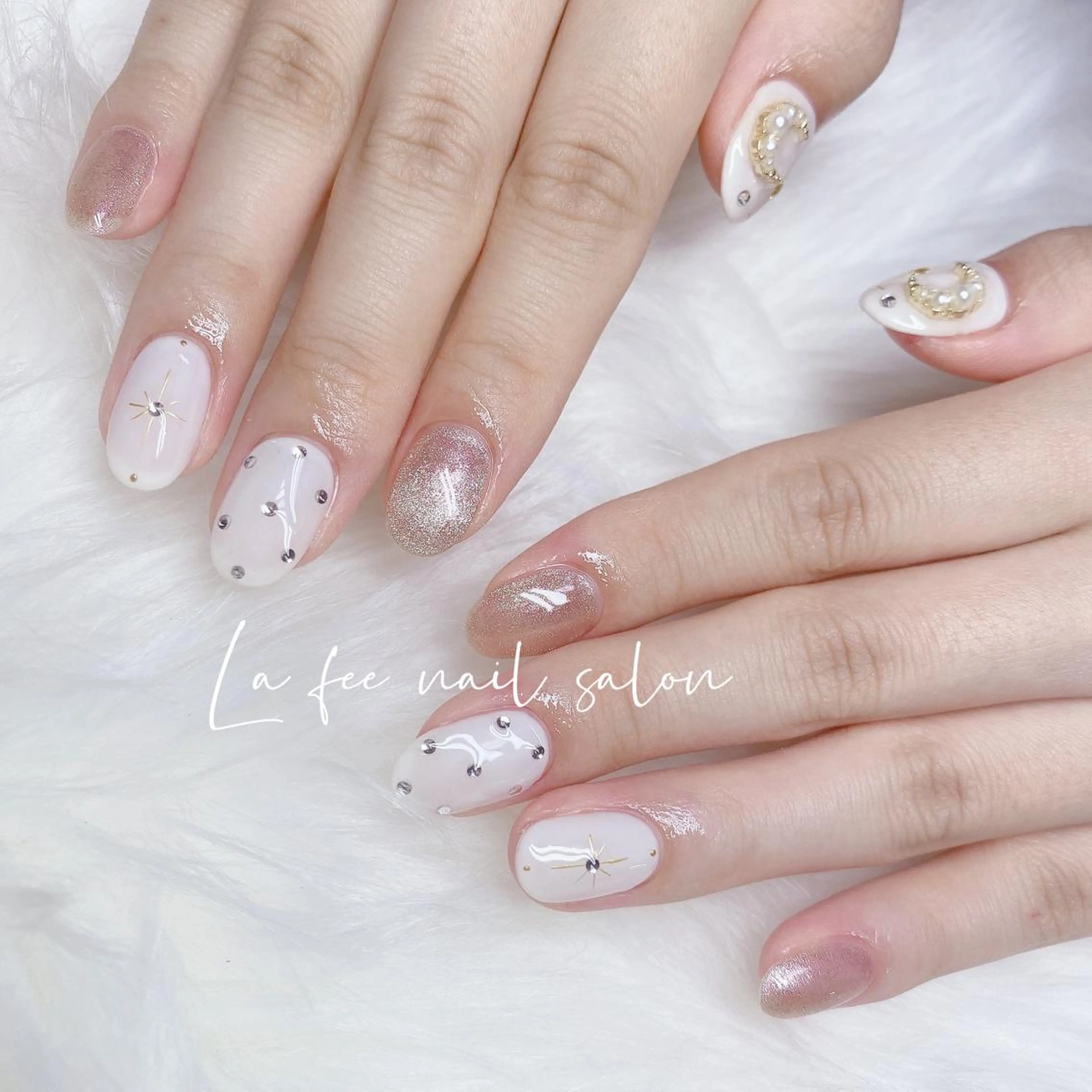 ネイル ハンドネイル ハンドケア La feeのネイルデザイン