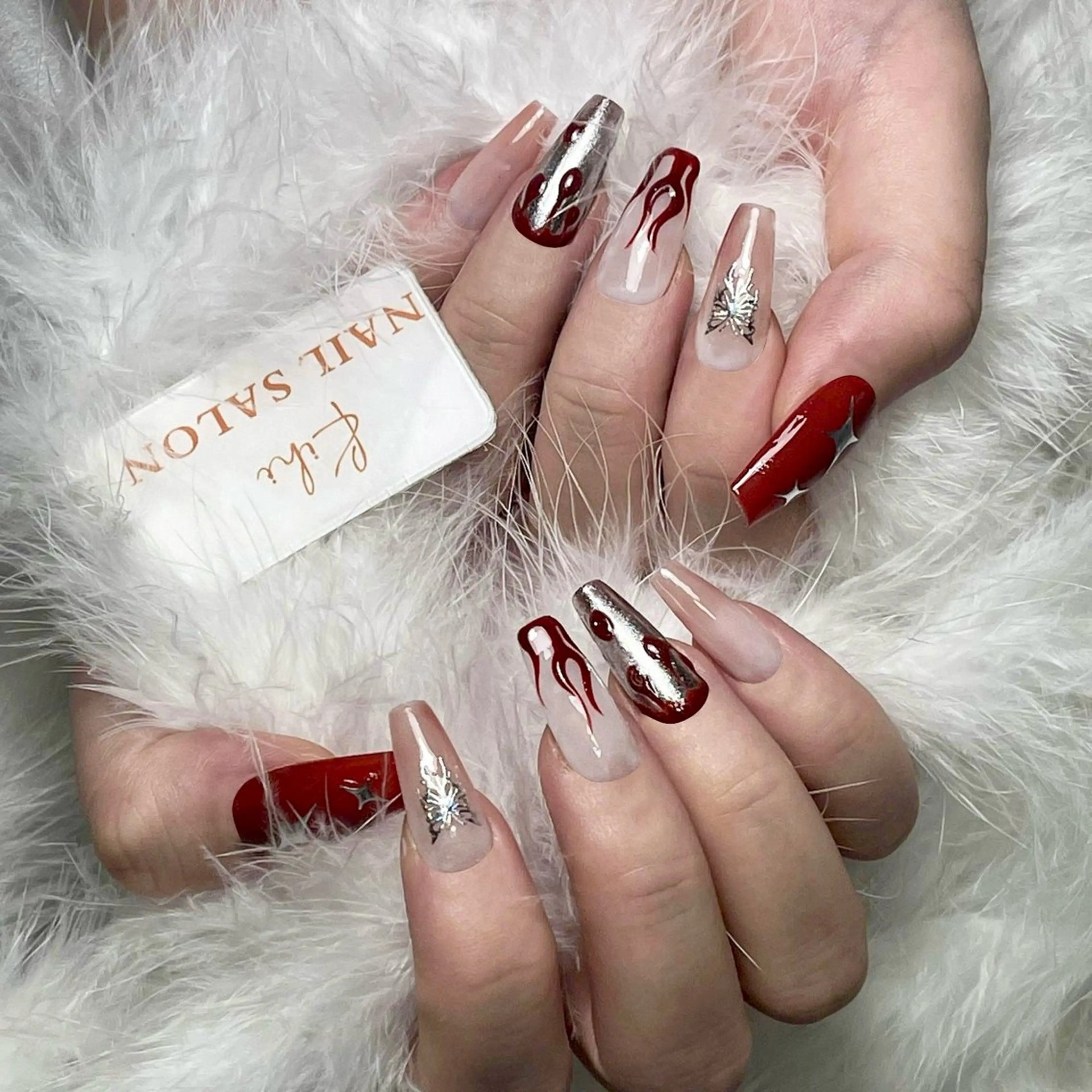 ネイル アートネイル フレンチネイル ジェルネイル グラデーション 韓国ネイル ハンドネイル ハンドケア さくら💮💮 【オフ無料】のネイルデザイン