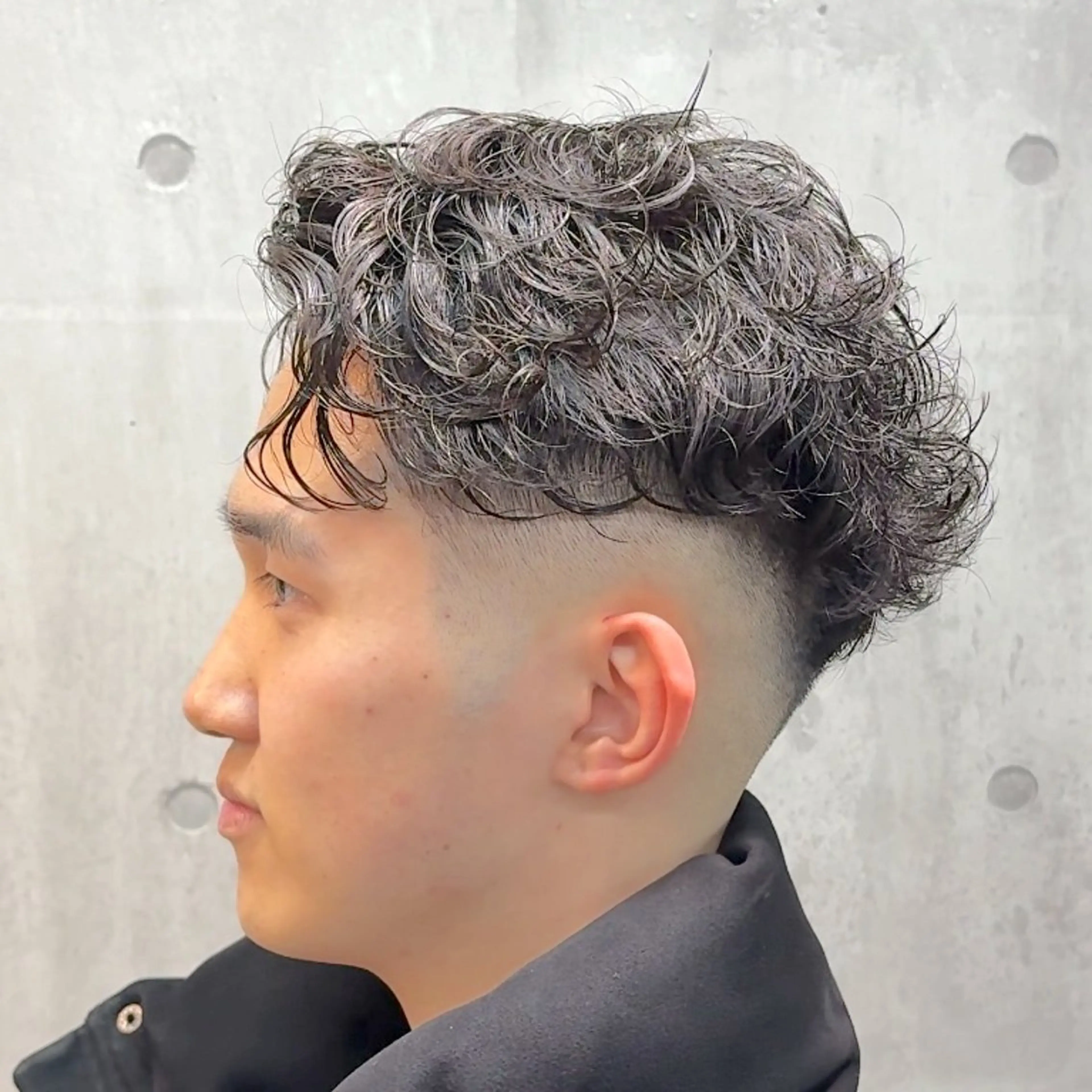 ショート パーマ ヘアアレンジ メンズ MENIN メンズ サロン　望月　涼太のヘアスタイル