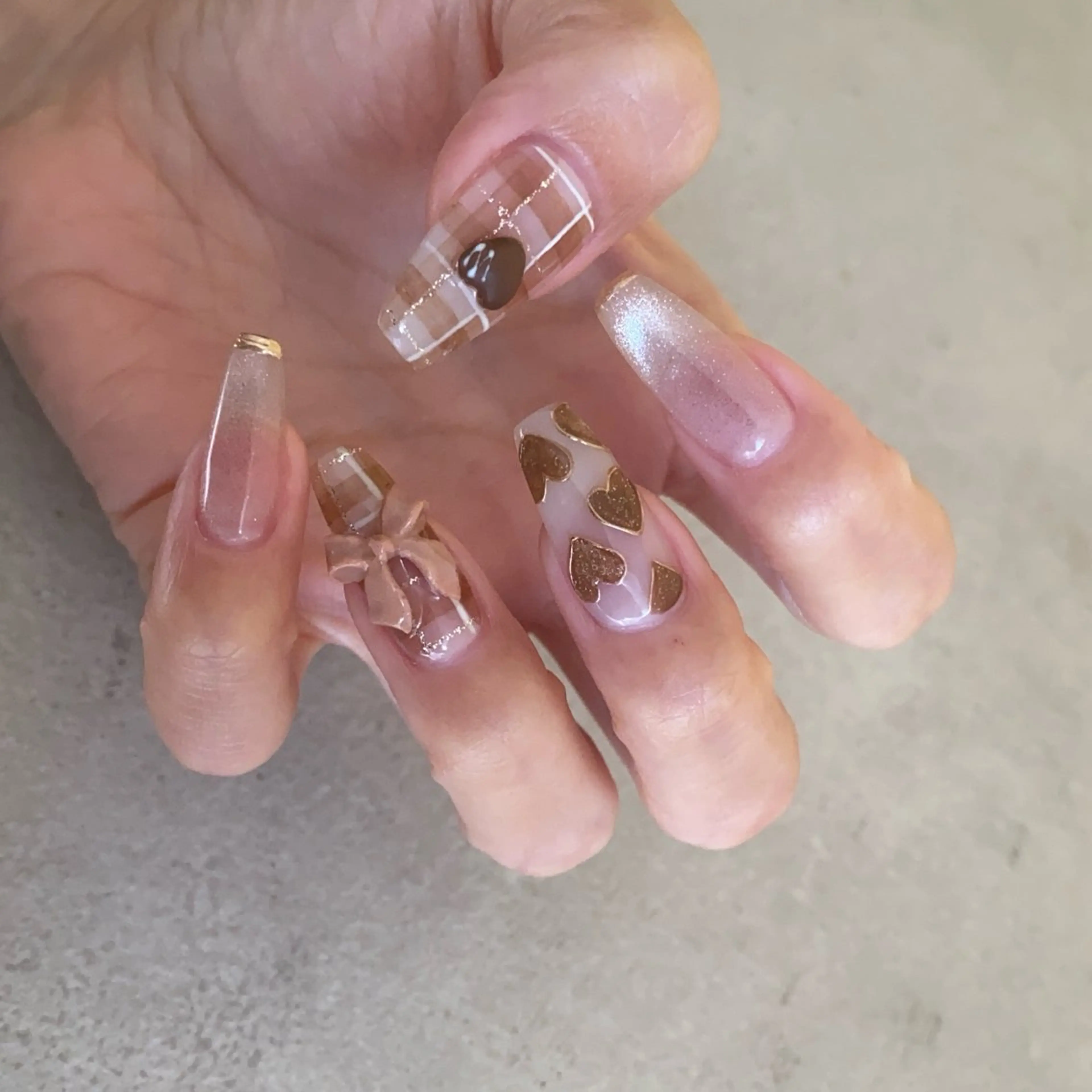 ネイル 舞鶴 奈々美のネイルデザイン