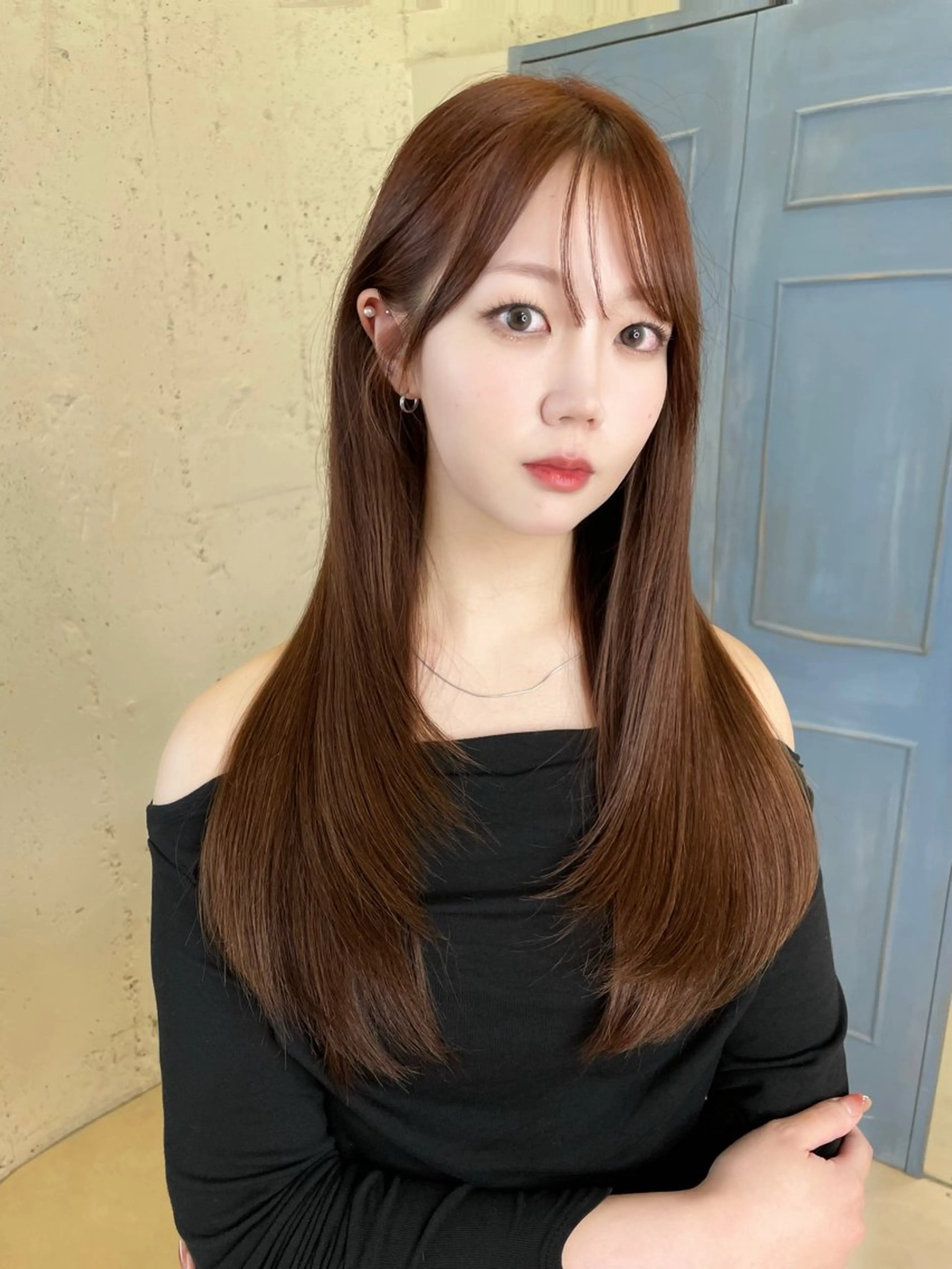 ロング カラー トリートメント gream by FORTE所属・縮毛矯正/髪質改善 の専門家IKEのヘアスタイル