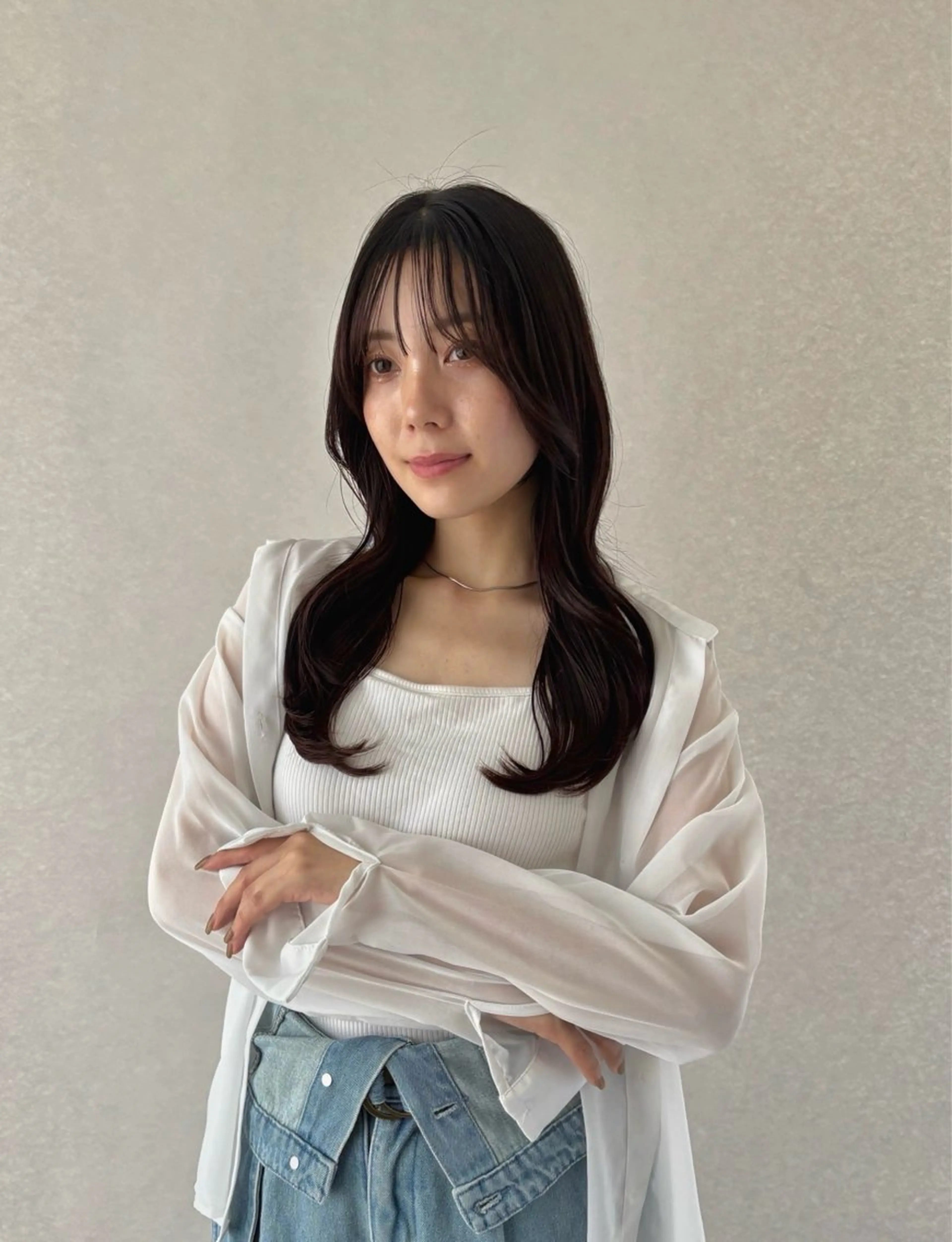 骨格矯正カット+髪質改善ワンカラー+spシャンプートリートメント🧴🫧の写真