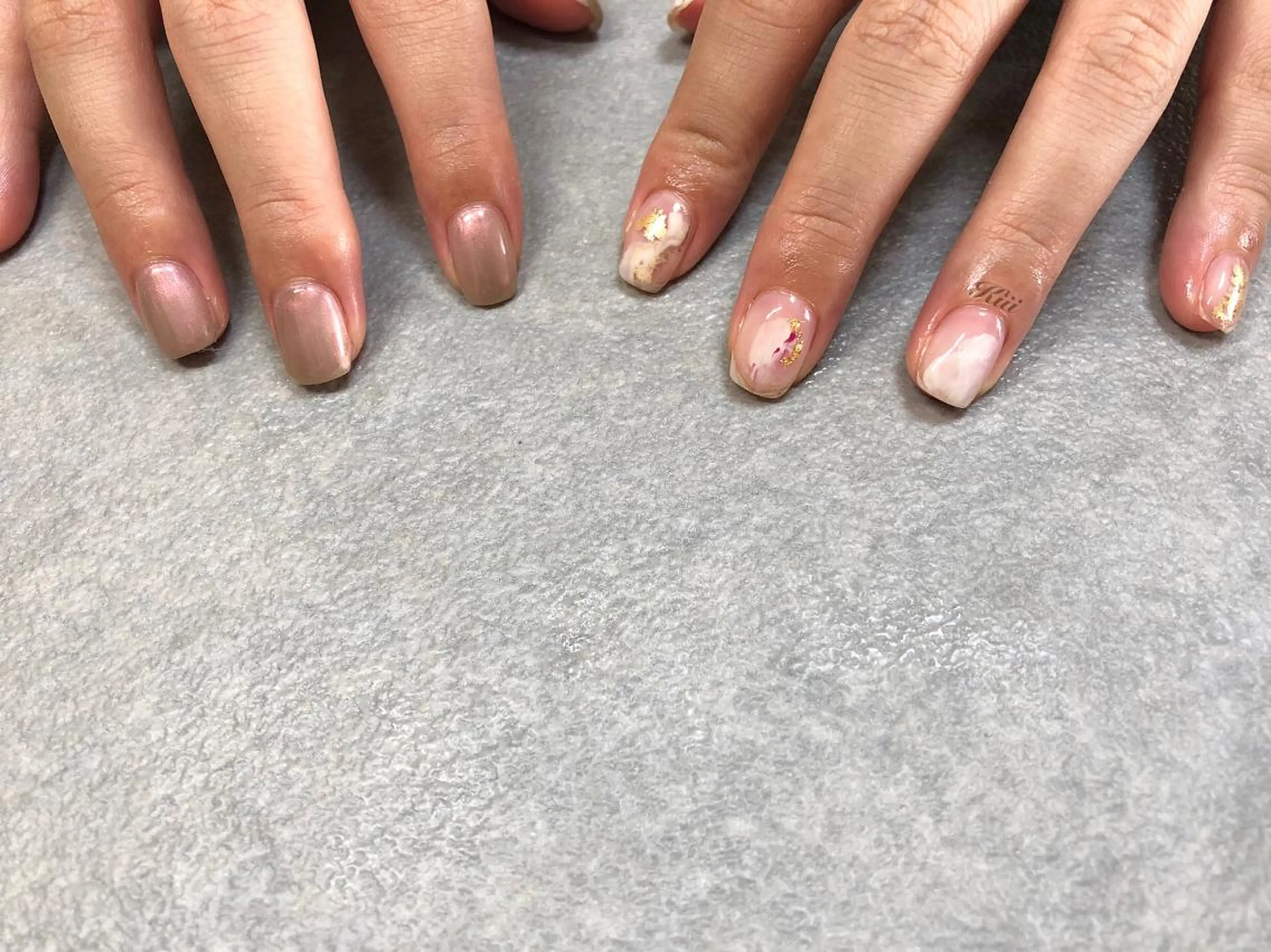 ネイル ハンドネイル フットネイル kiii.__ ✴︎*のネイルデザイン