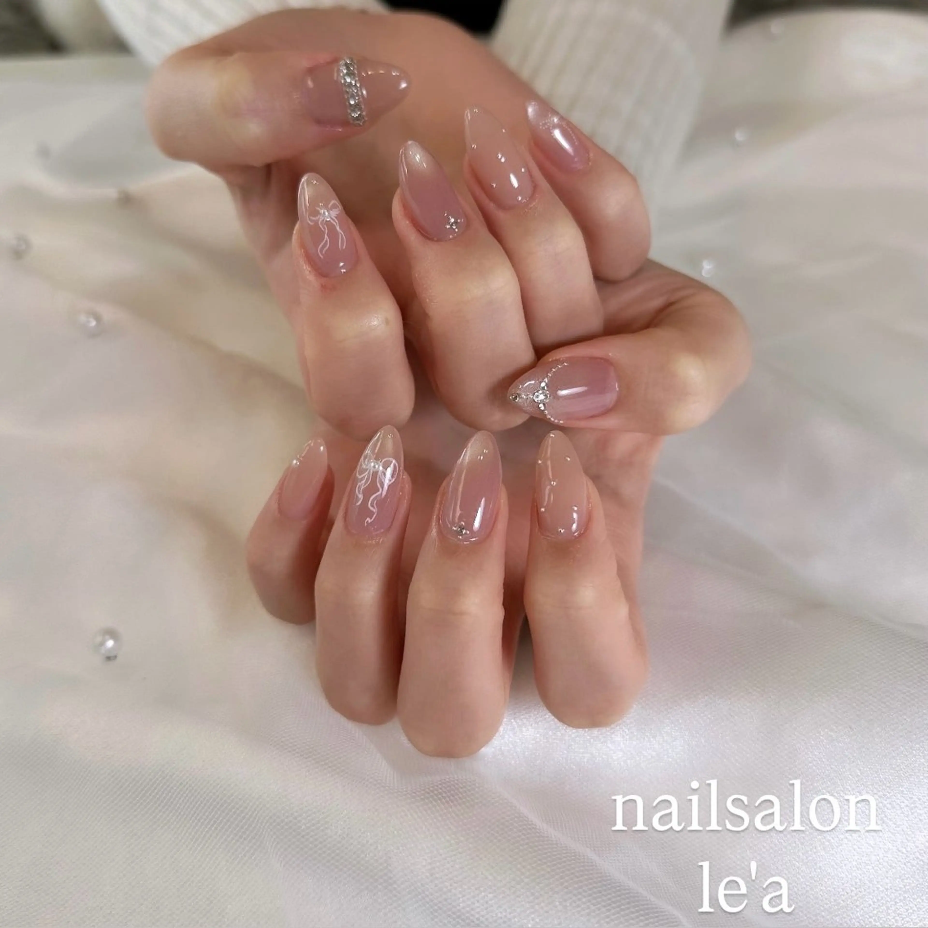 ネイル ハンドネイル nailsalon le'aのネイルデザイン