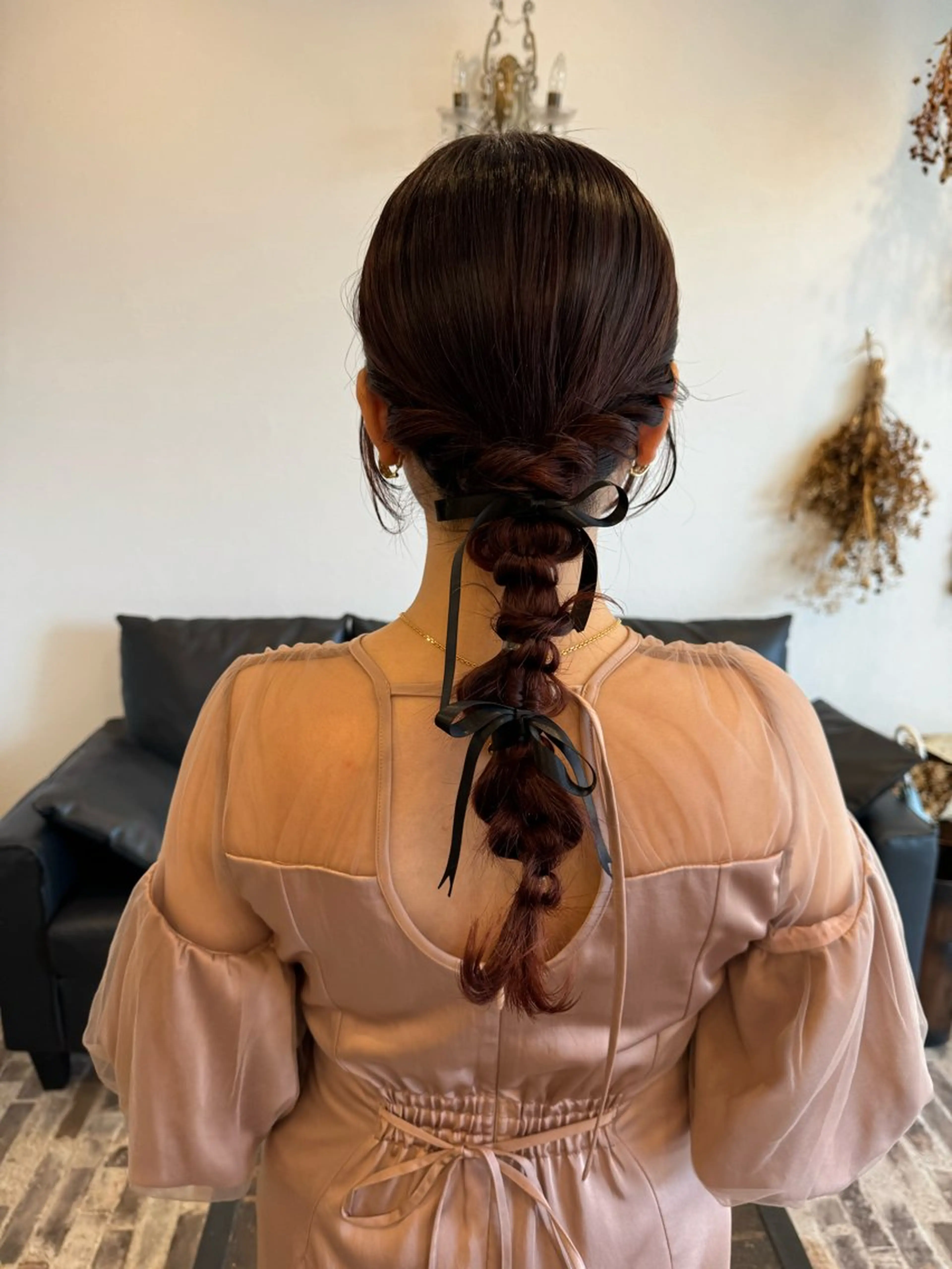 セミロング ヘアアレンジ m ā l o.🌷 サカモトマイコのヘアスタイル