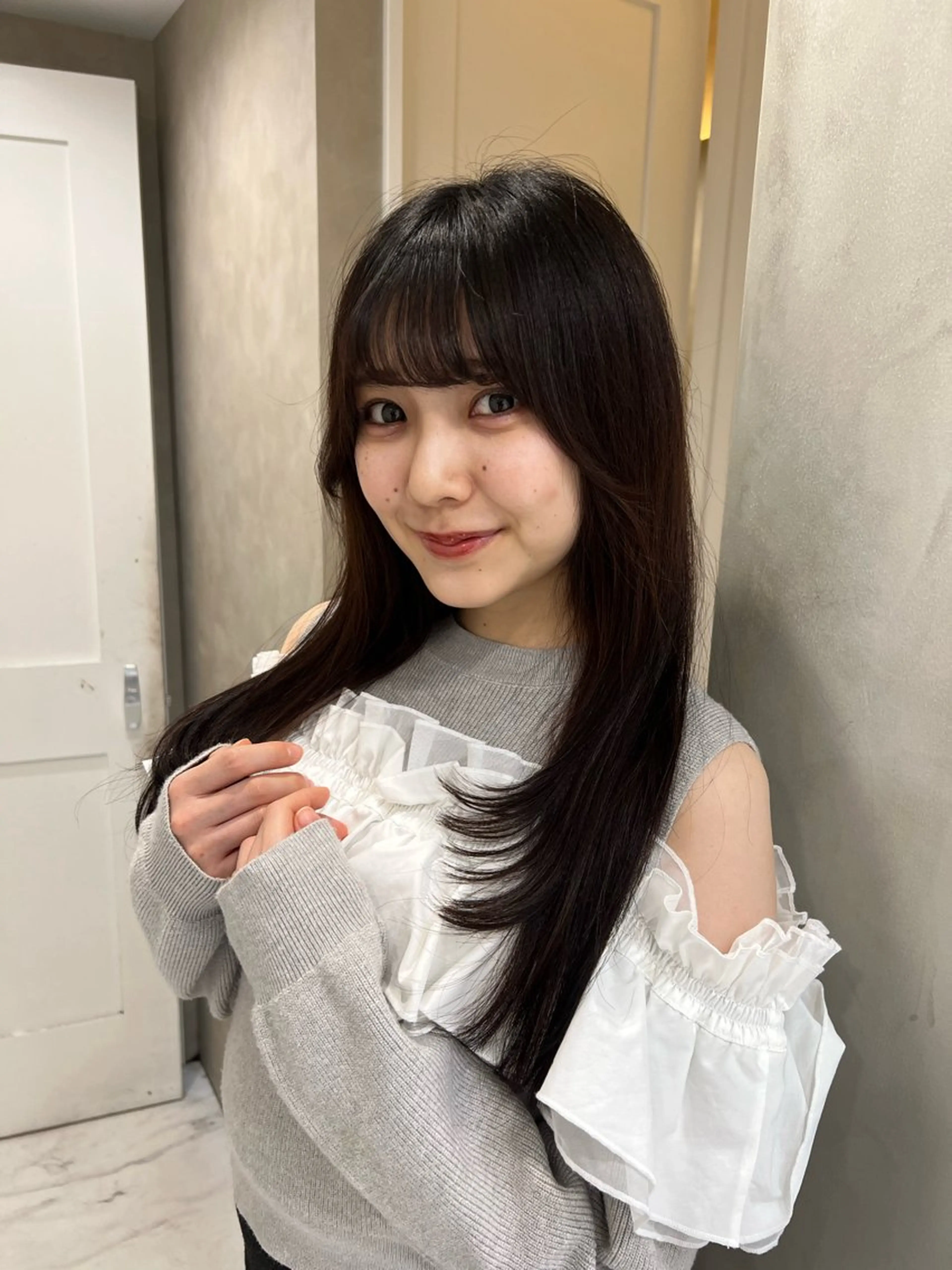 セミロング レイヤーカット カット ヘアカラー トリートメント 新井　翼/銀座 メンズお任せくださいのヘアスタイル