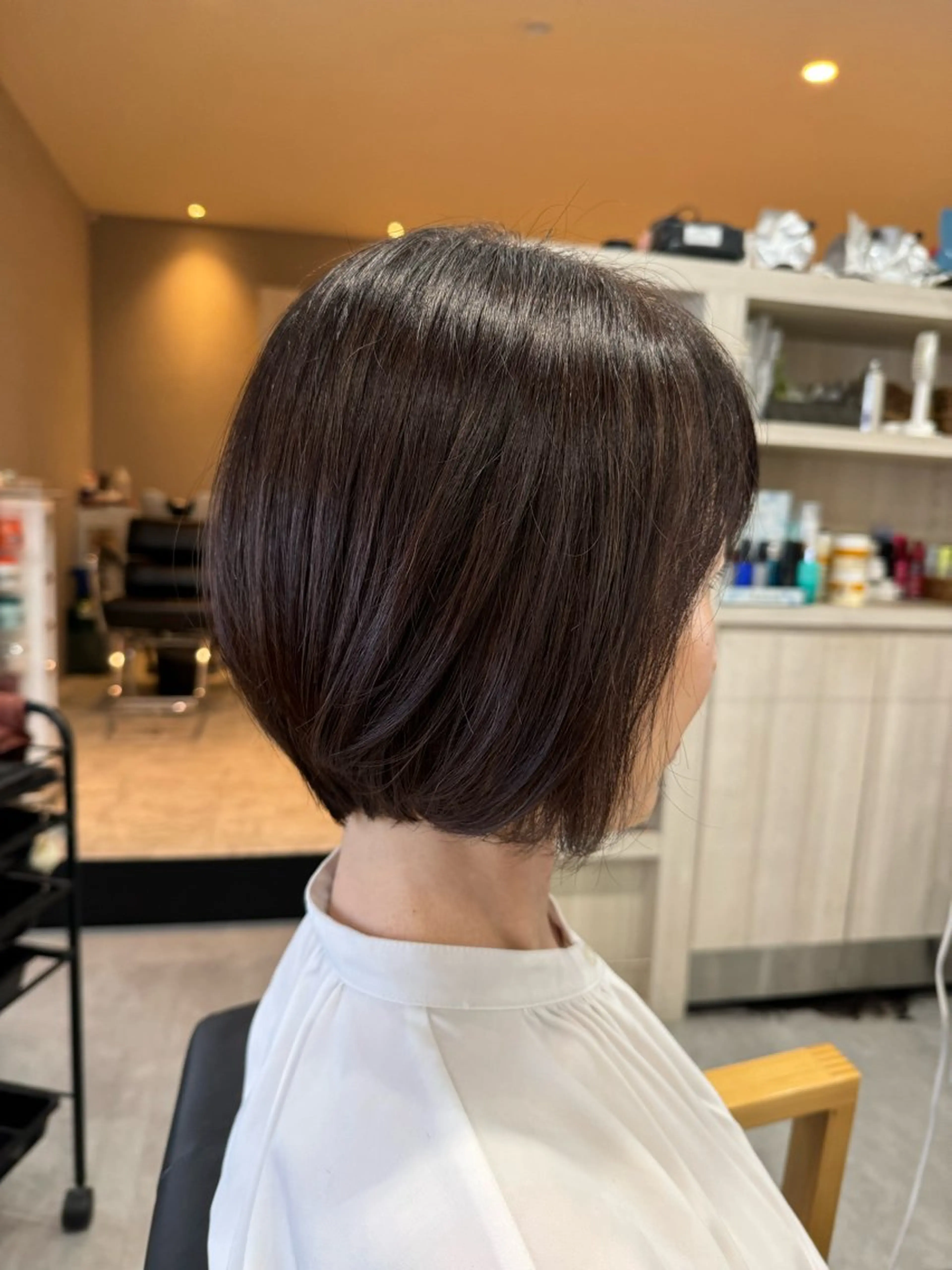 ショート カット 永田 まどかのヘアスタイル