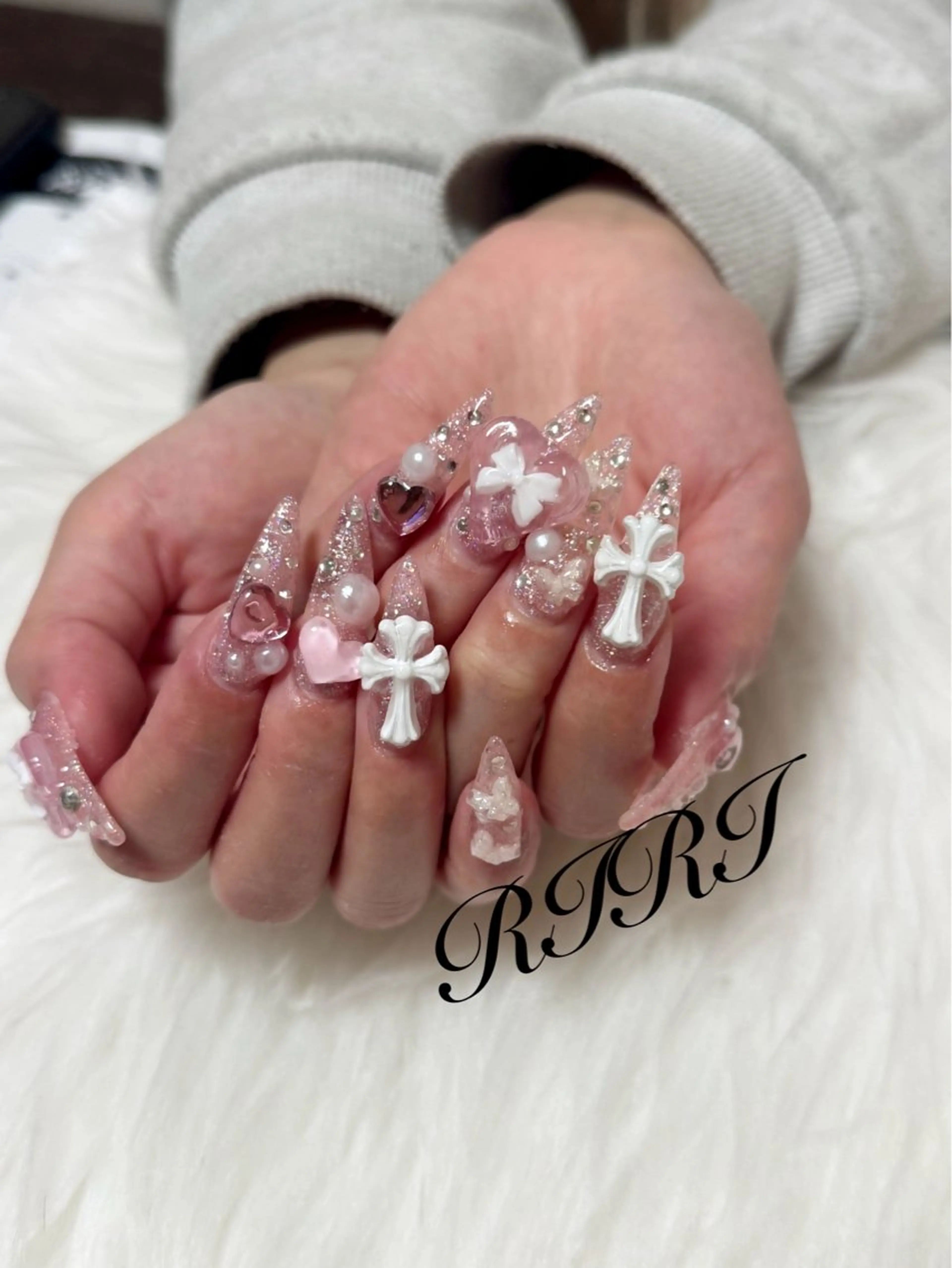 ネイル ハンドネイル riri オーナーのネイルデザイン