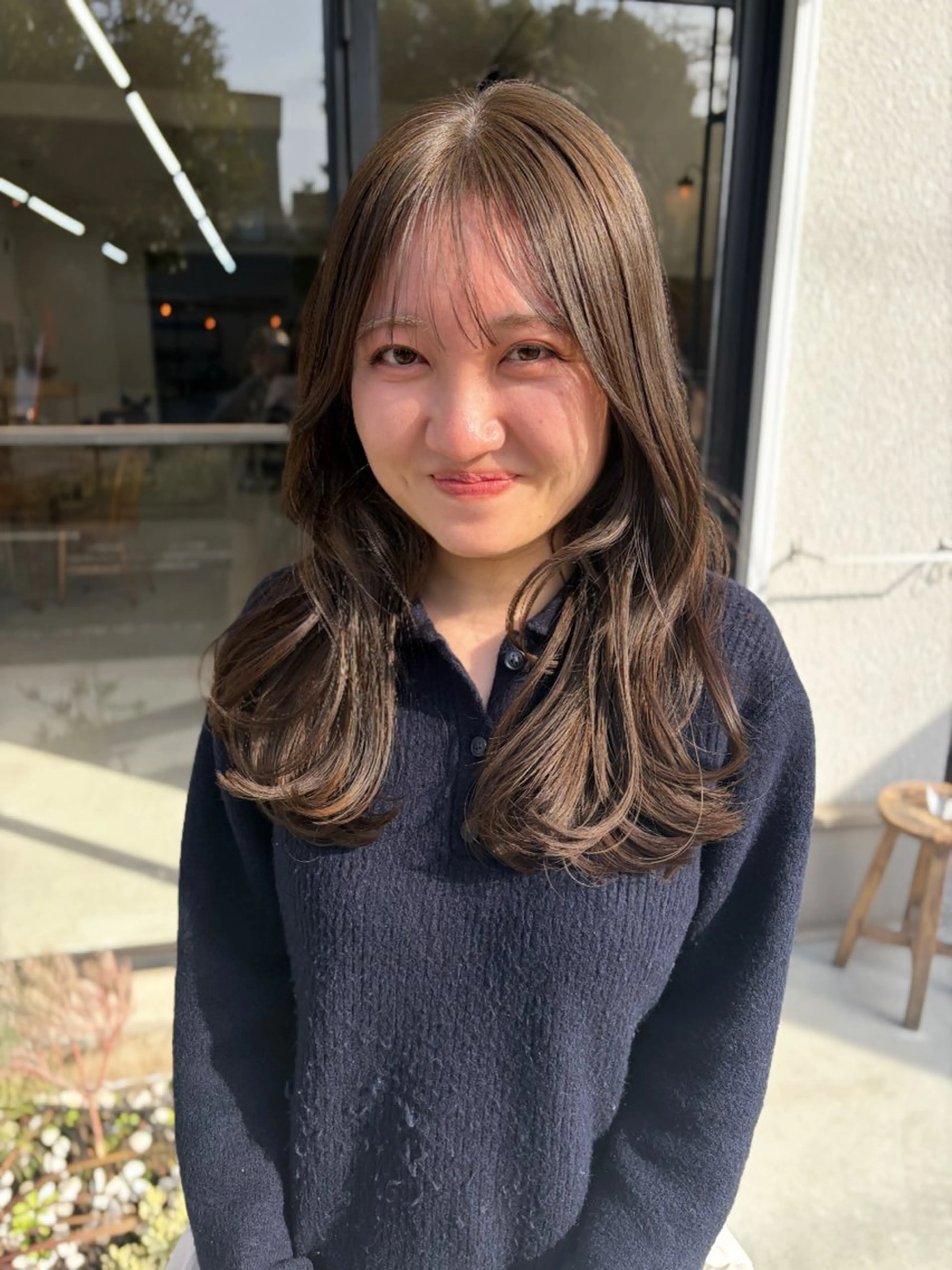 ロング カラー カット ヘアカラー ‎🤍透明感カラー 【仙川】セリナ‎🤍のヘアスタイル