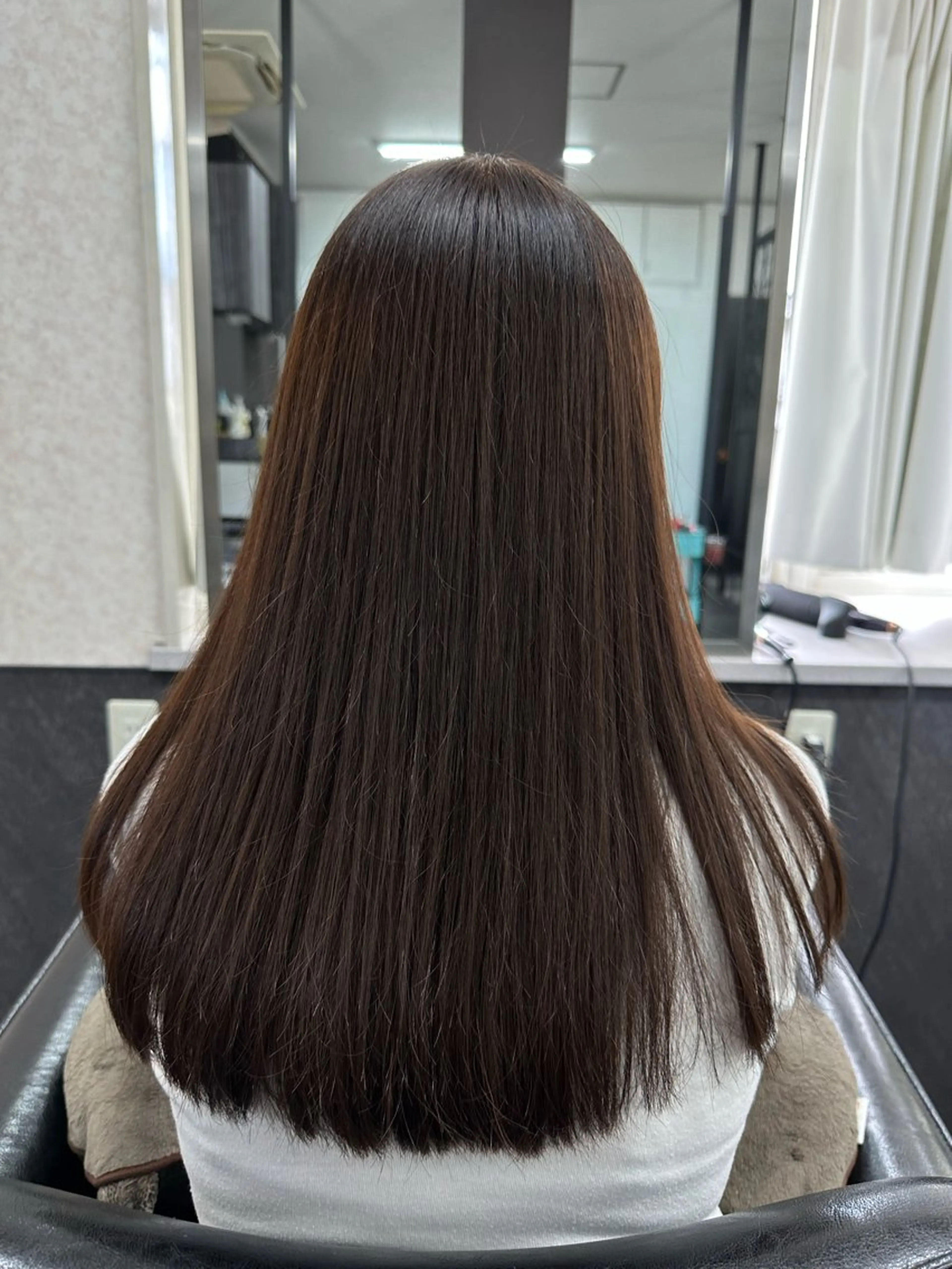 ロング カラー カット エンゼルス美容室斉間 圭司のヘアスタイル