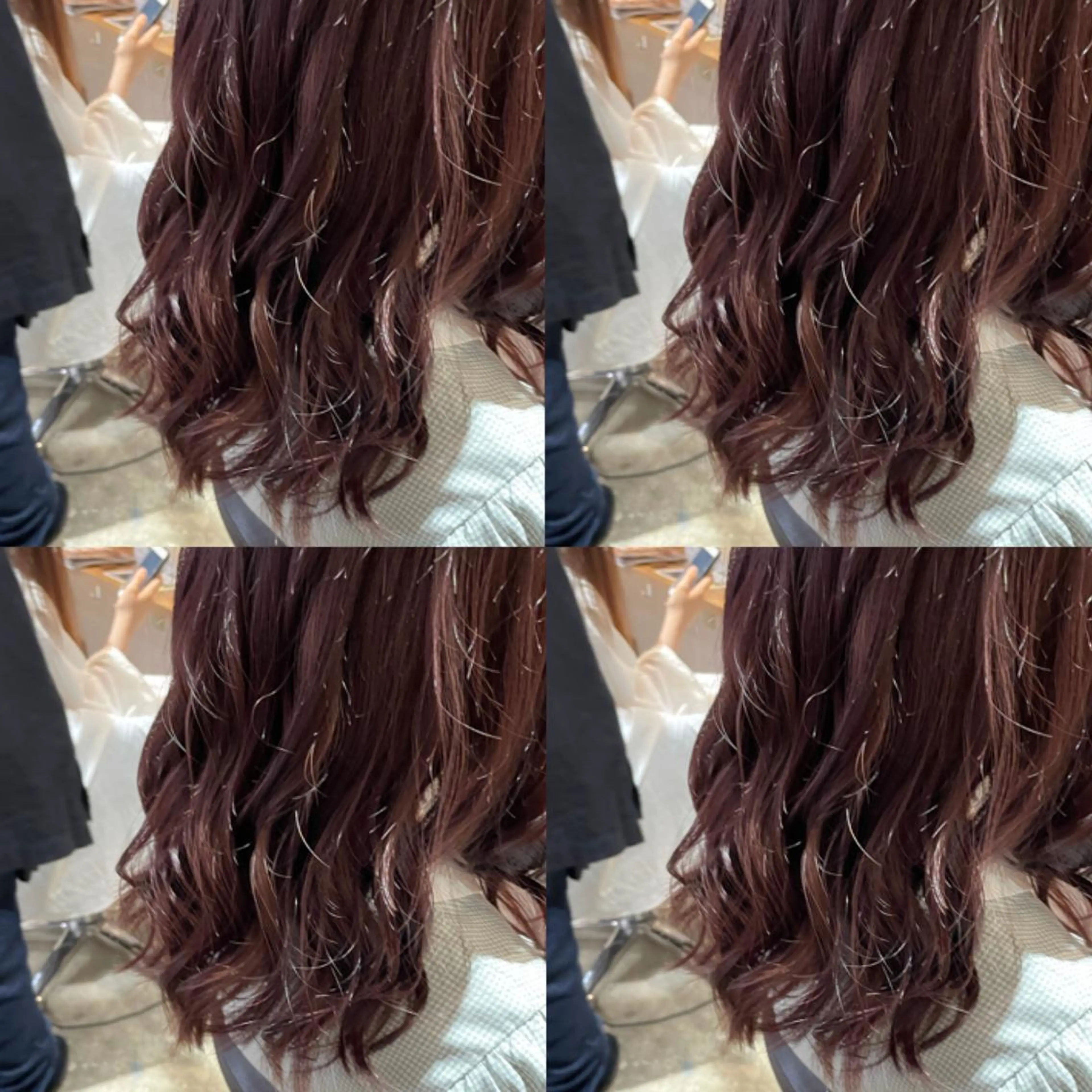 ミディアム カラー Minami. 🩵 再現性特化ヘアのヘアスタイル