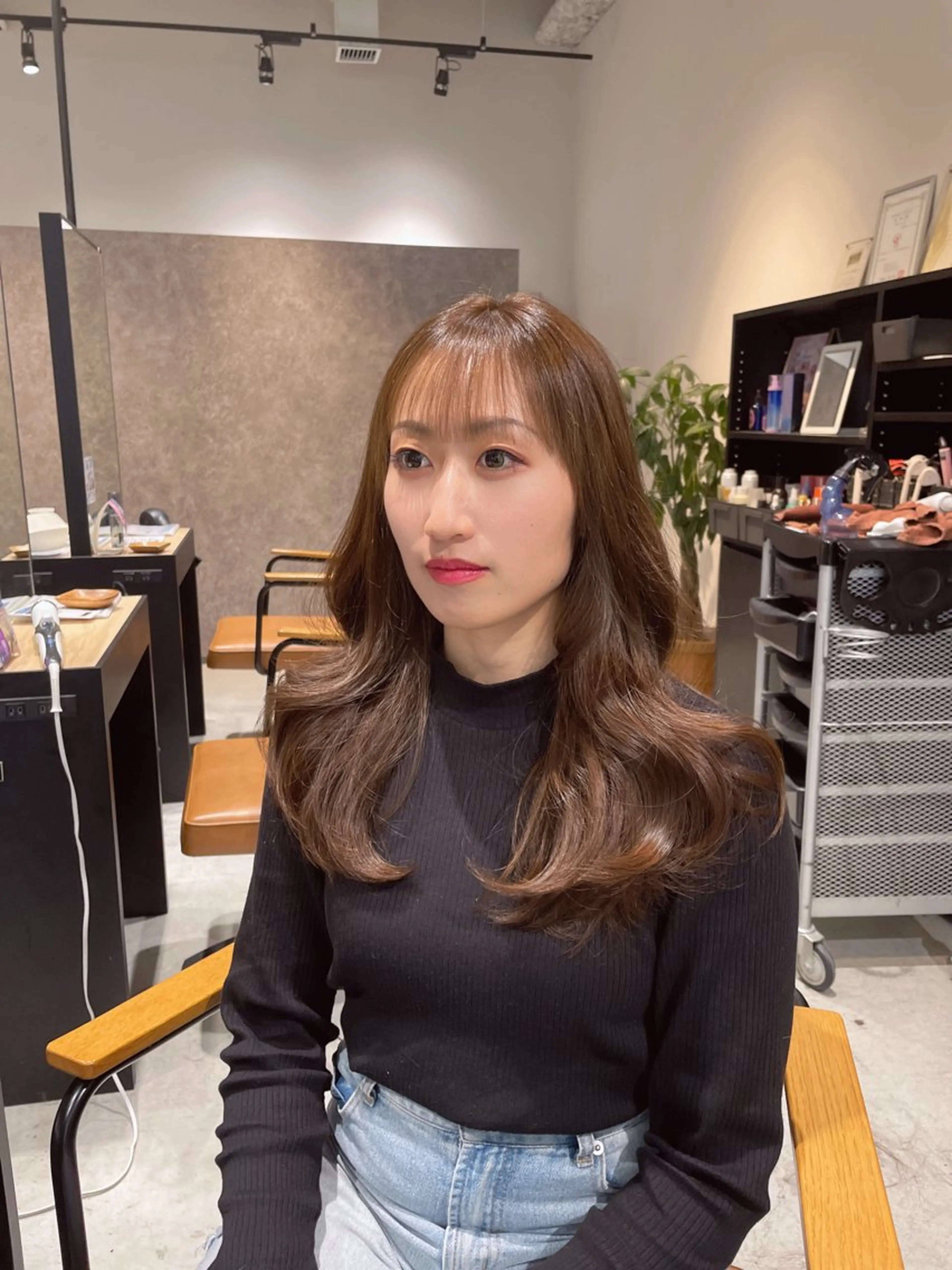 ロング 寺西 恵🪡🤍のヘアスタイル