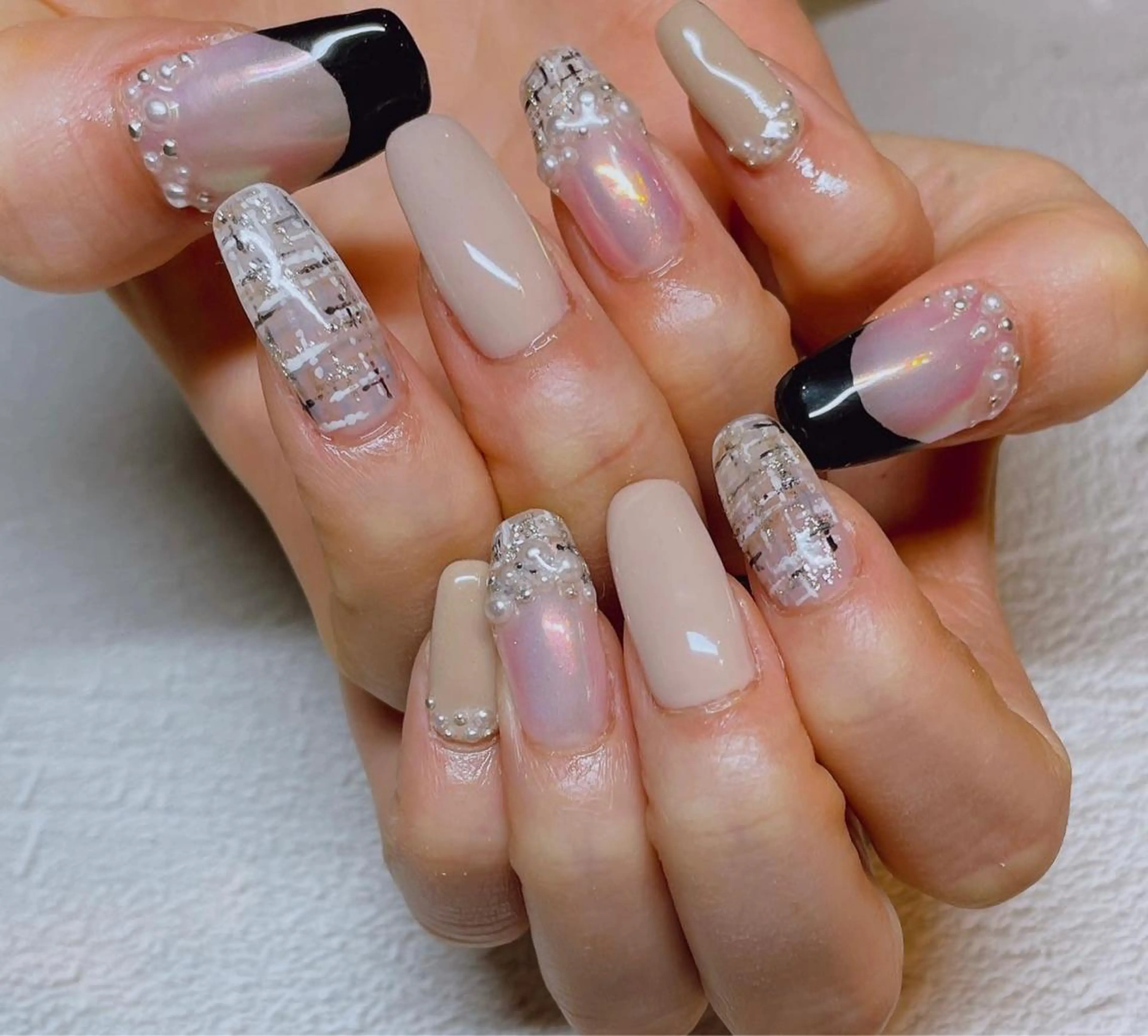 セミロング ネイル Crescent Eye濱谷の眉毛・アイブロウイメージ