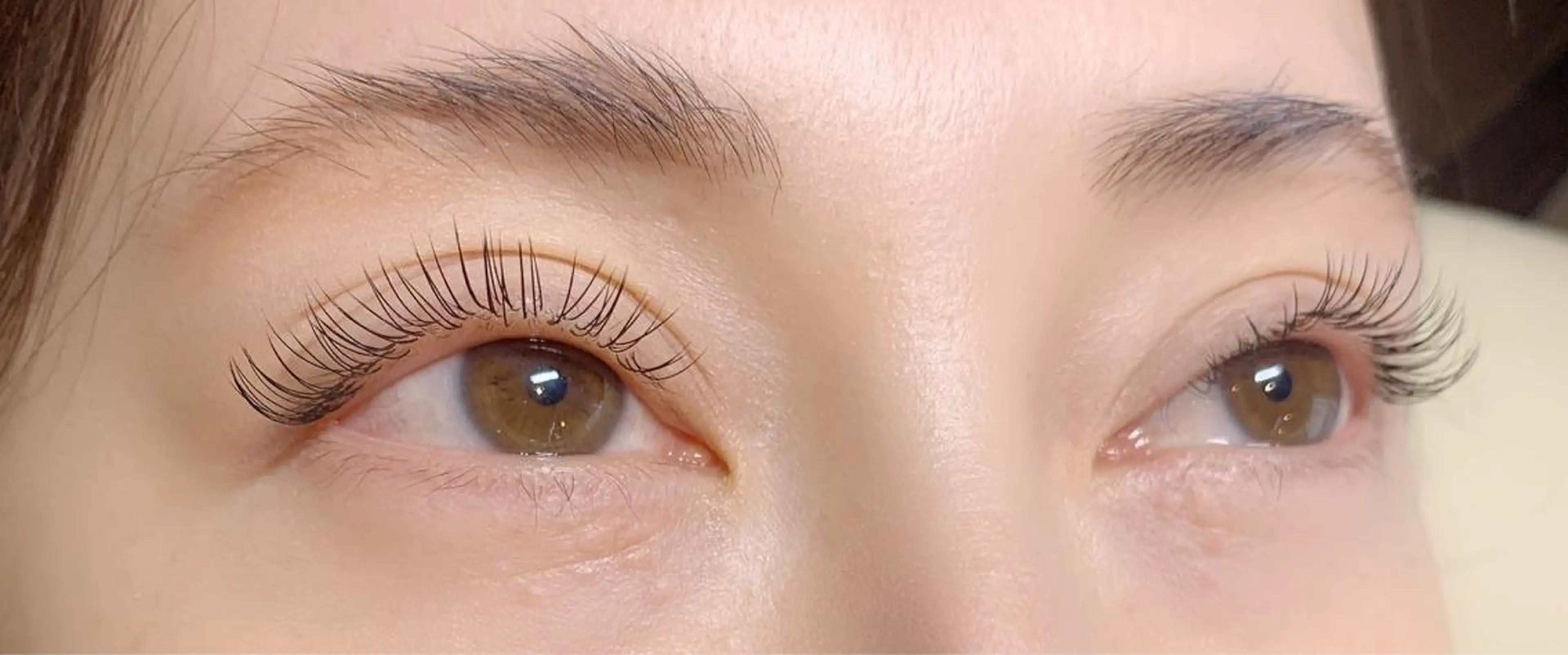 マツエク・マツパ フラットラッシュ 目尻長め andRita 蒲生店のマツエク・マツパデザイン