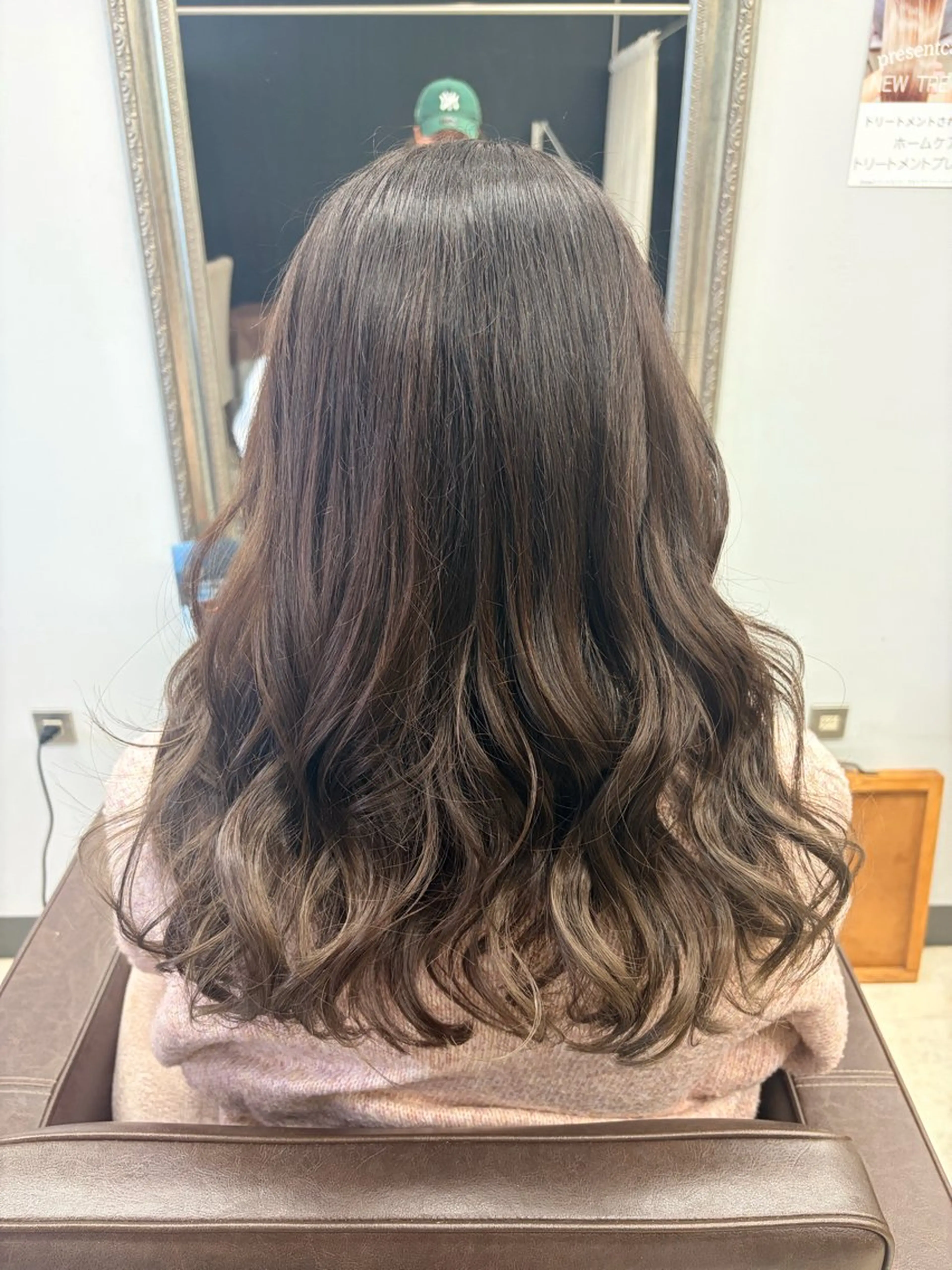 ロング カラー ヘアアレンジ ヘアカラー トリートメント Crescere所属・小島 凜のヘアスタイル