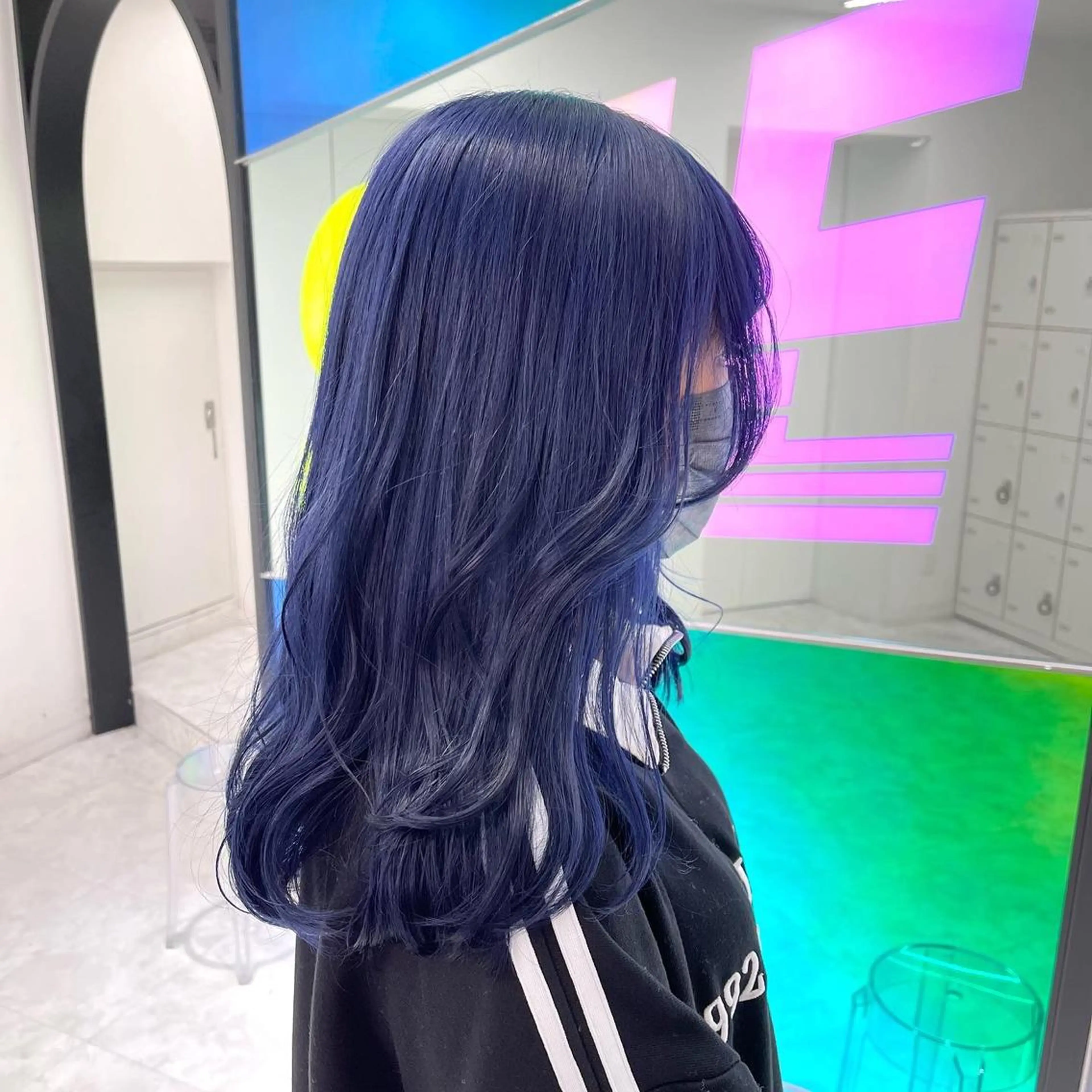 セミロング カラー ヘアカラー トリートメント 🤍💕ブリーチカラ ーAyaka💕🤍のヘアスタイル