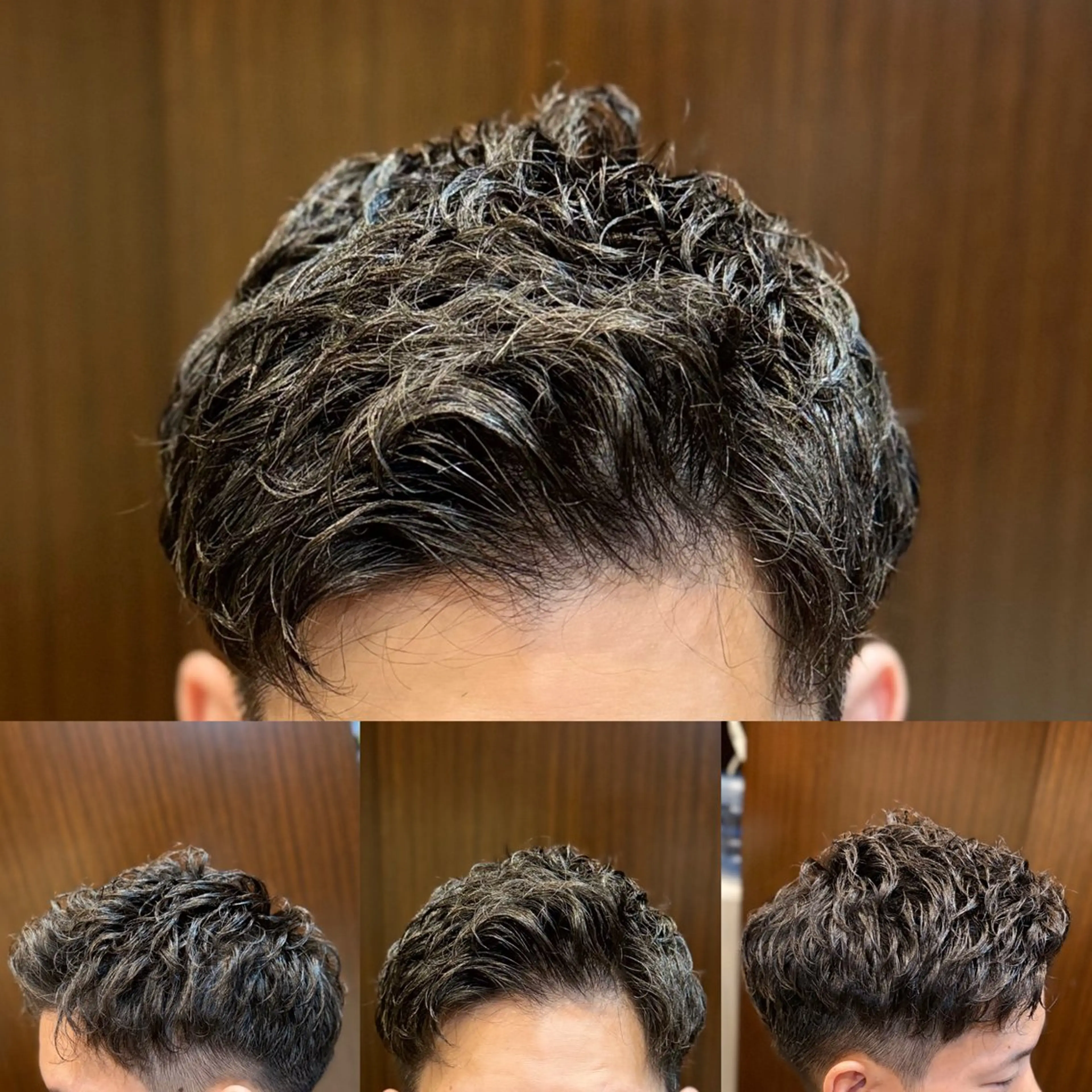 ショート パーマ メンズ 💈田上 立輝のヘアスタイル