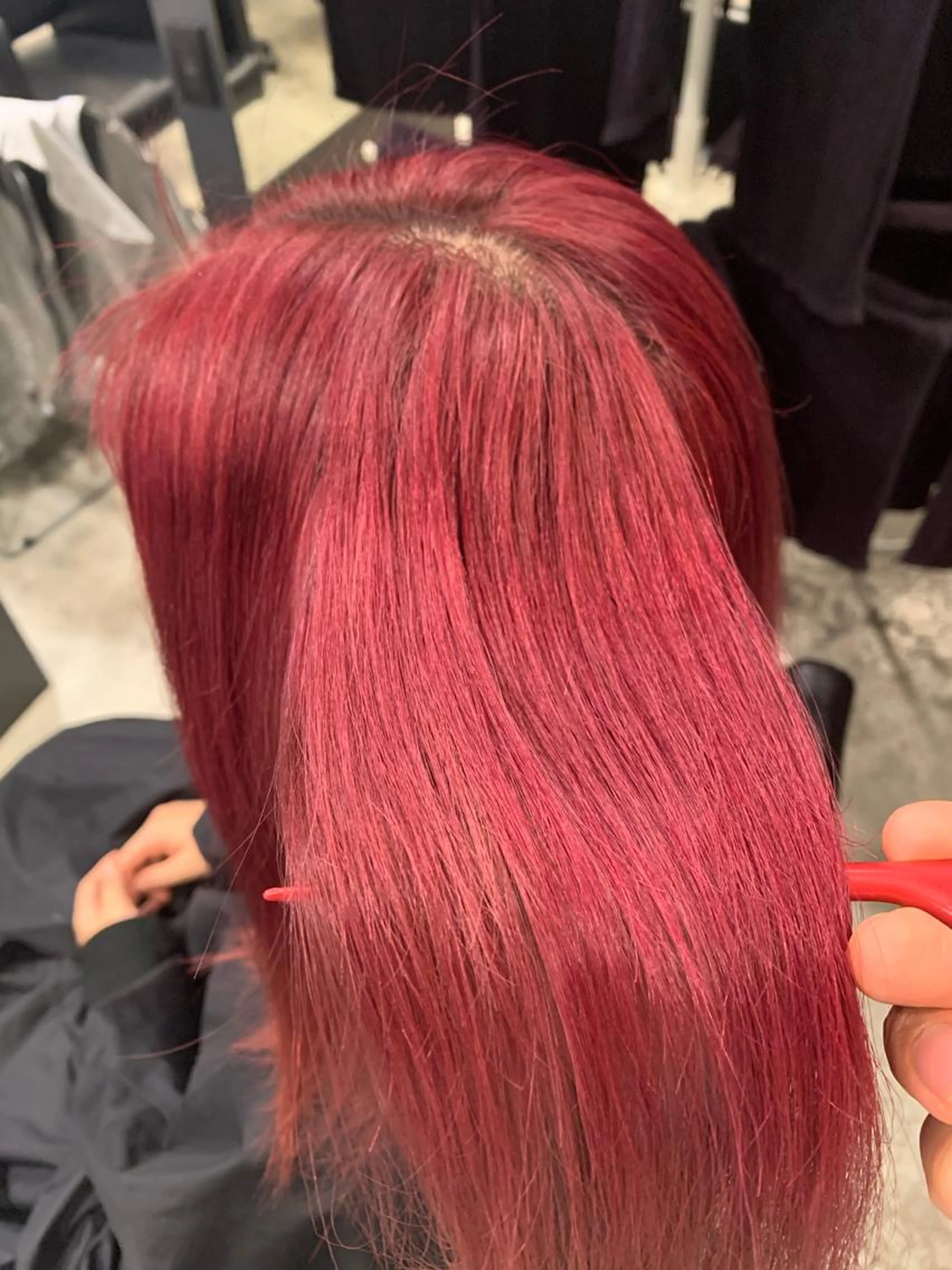 全頭ブリーチ＋オンカラー+トリートメント❤️‍🔥の写真