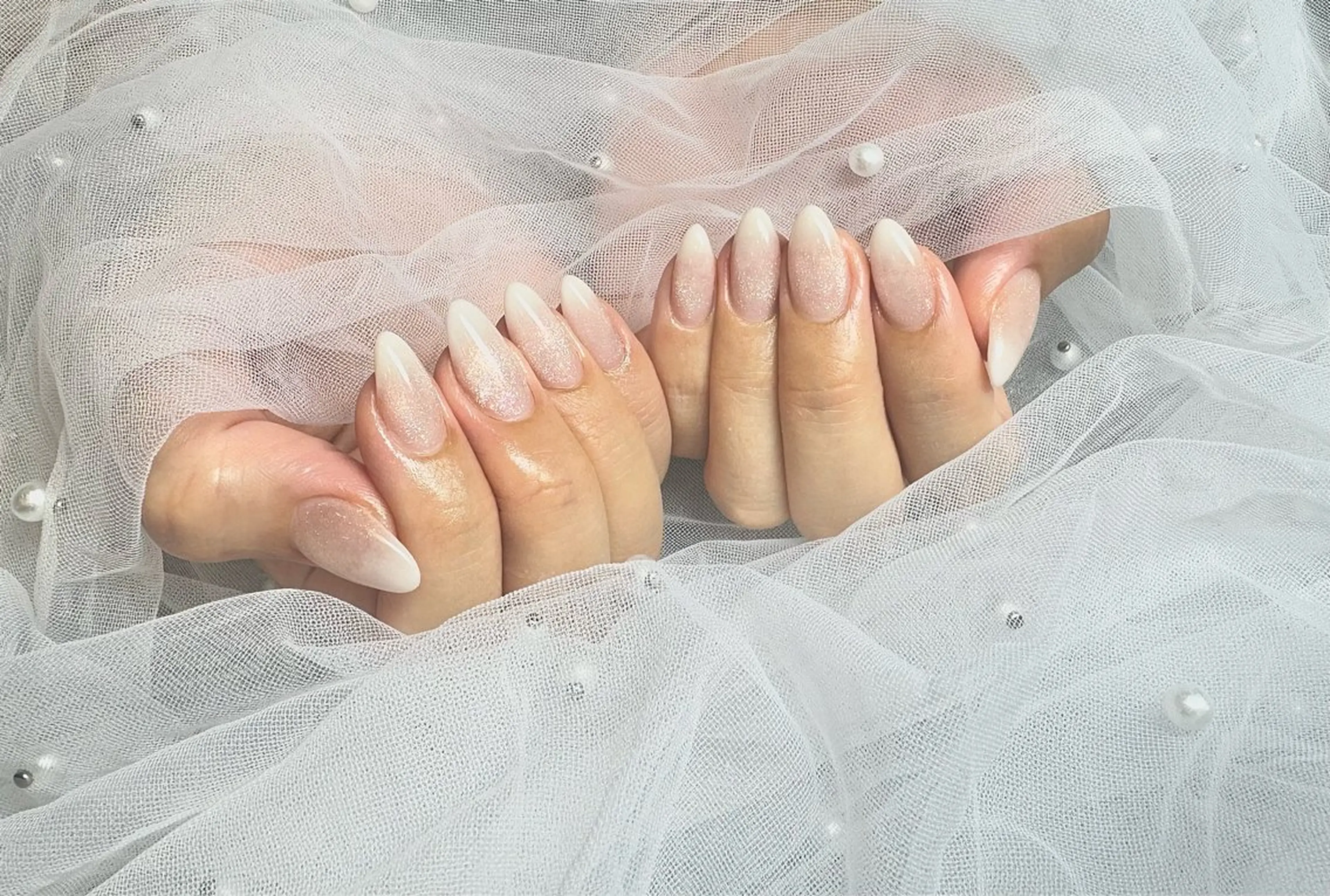 ネイル ハンドネイル 梁元joieange 心斎橋店のネイルデザイン