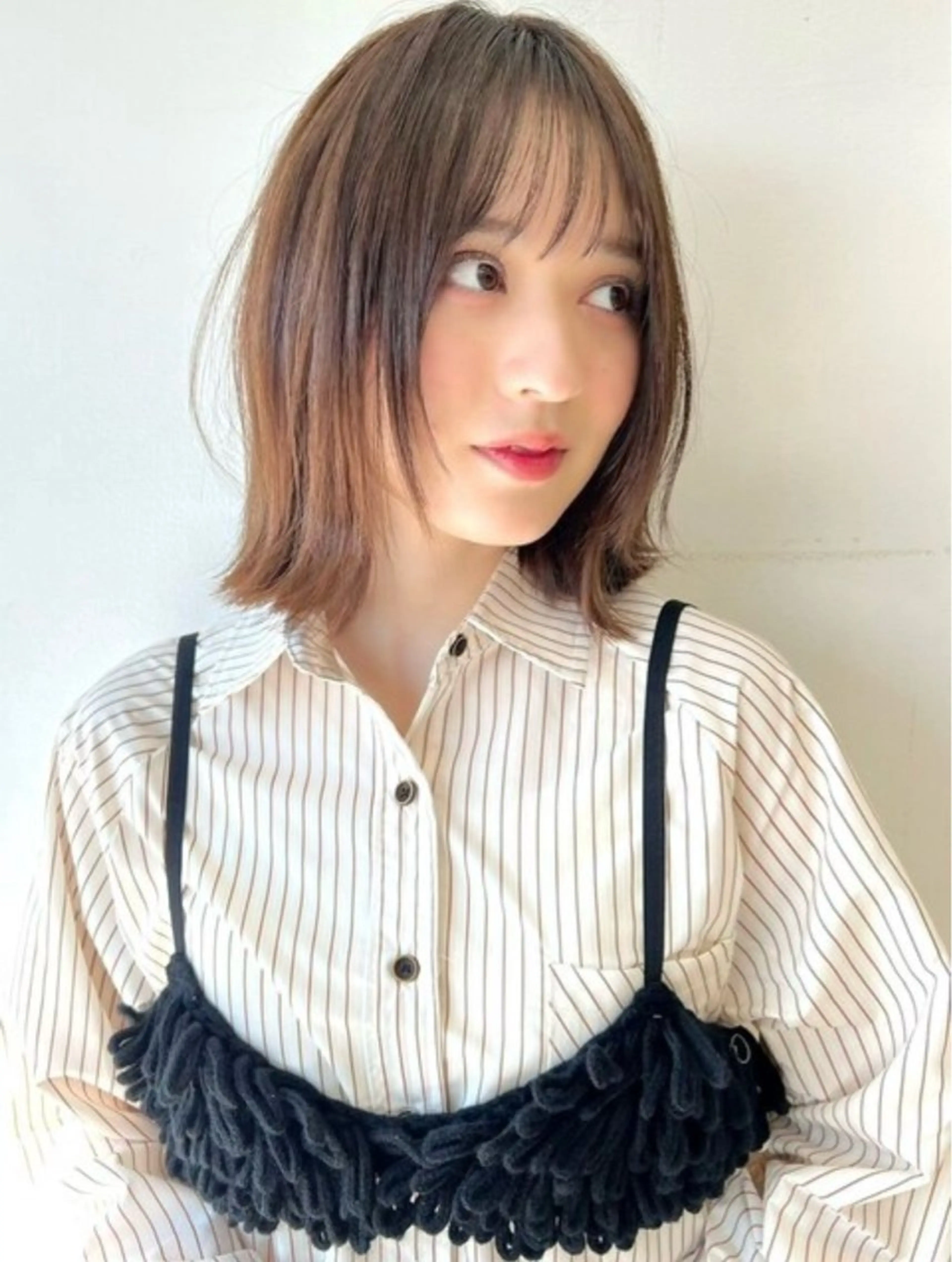 ショート カラー ブラウンカラー ✰︎ サヤカ ✰︎のヘアスタイル