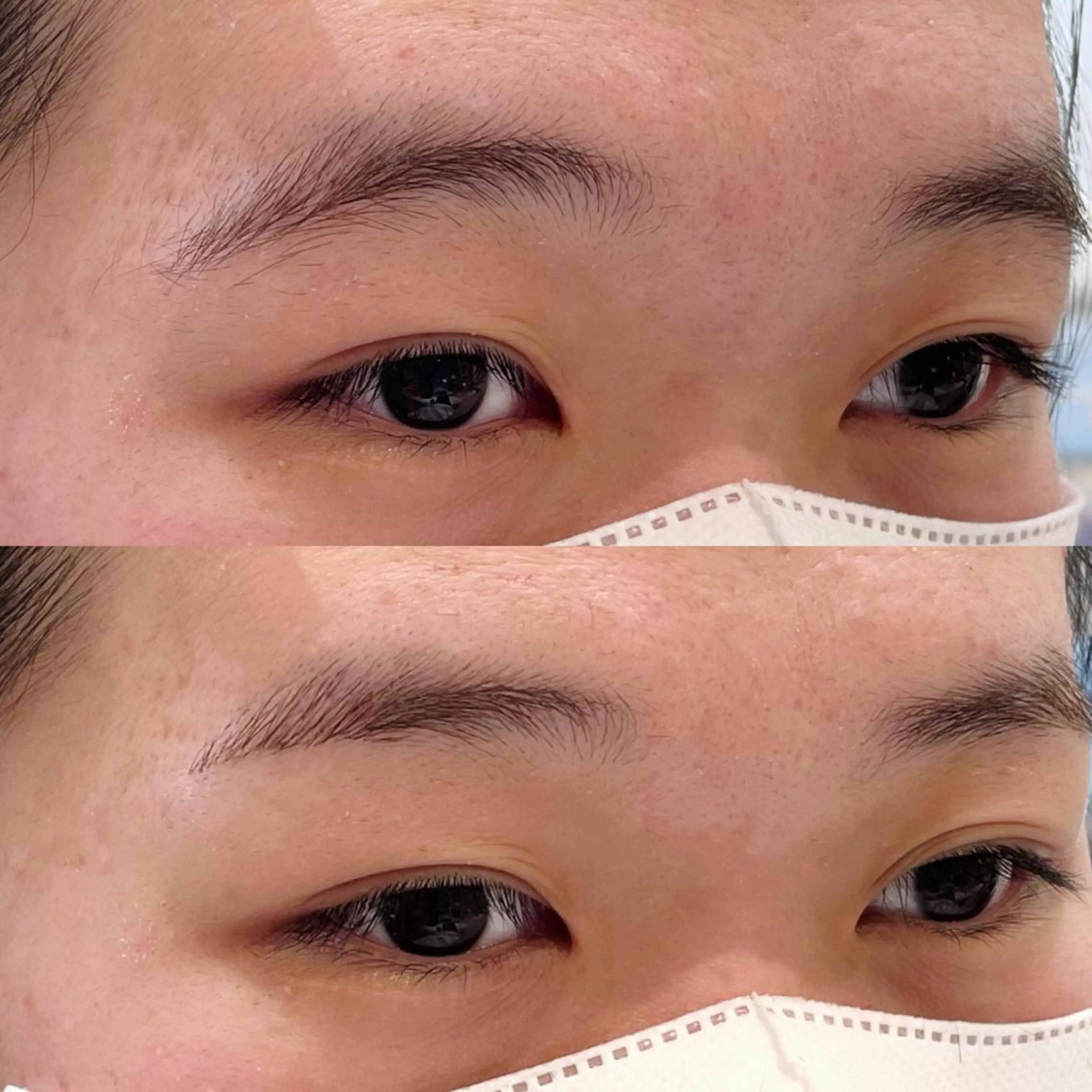 ロング メンズ キッズ アイブロウ パク・ボミン小野リエ 韓国ハーフ🦊のその他イメージ