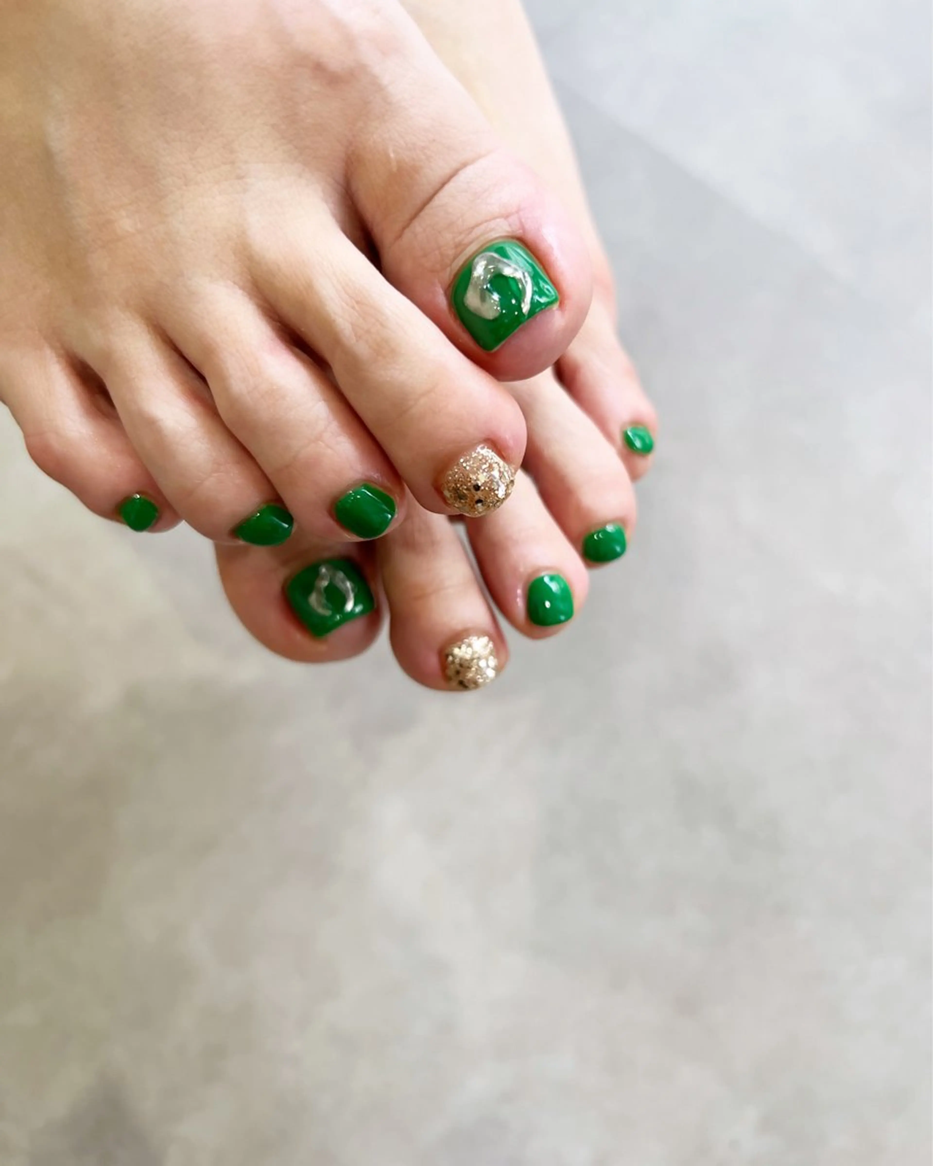 ネイル フットネイル A/gan nail salonのネイルデザイン