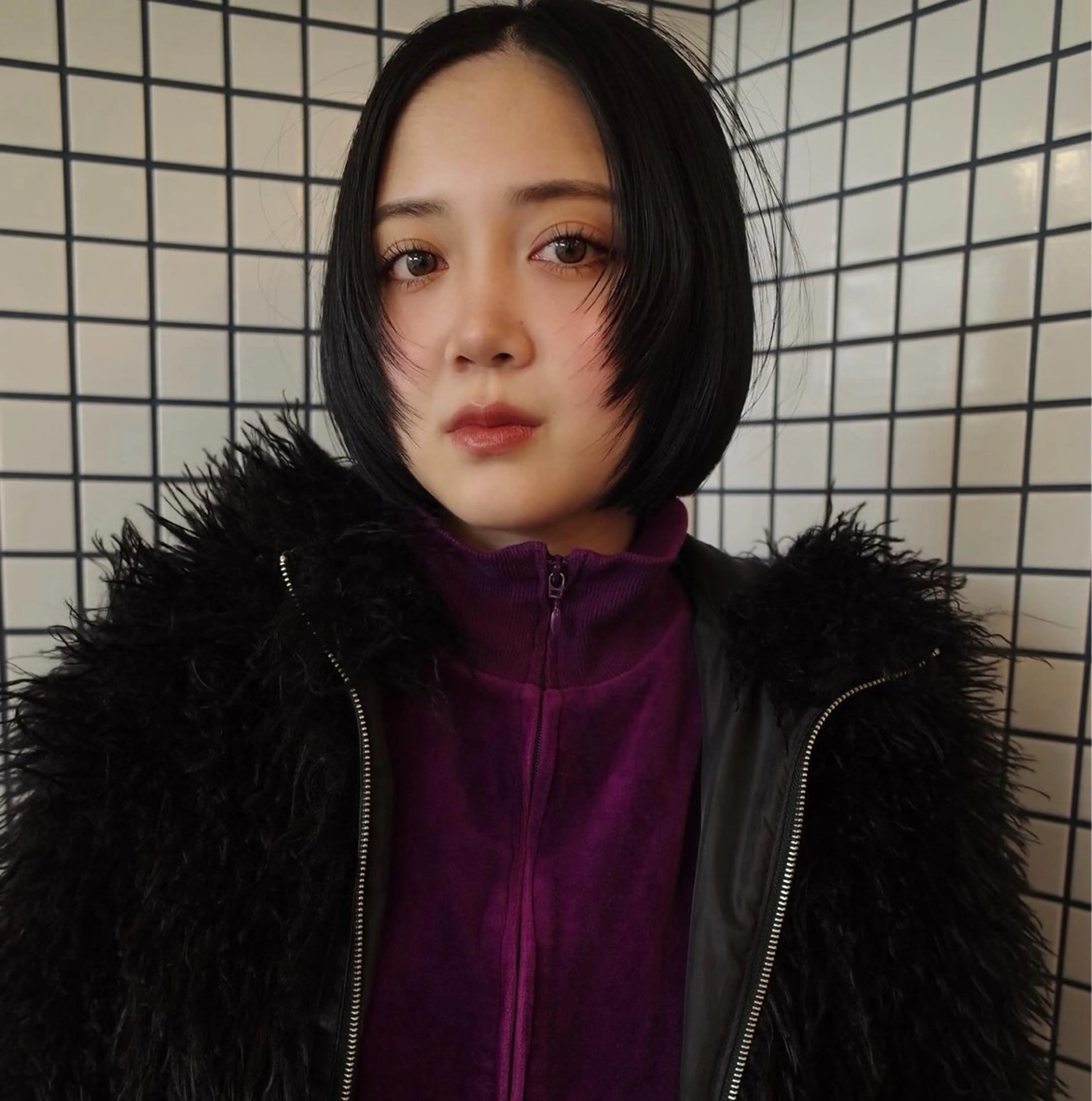 ショート カラー 立木 梨那のヘアスタイル