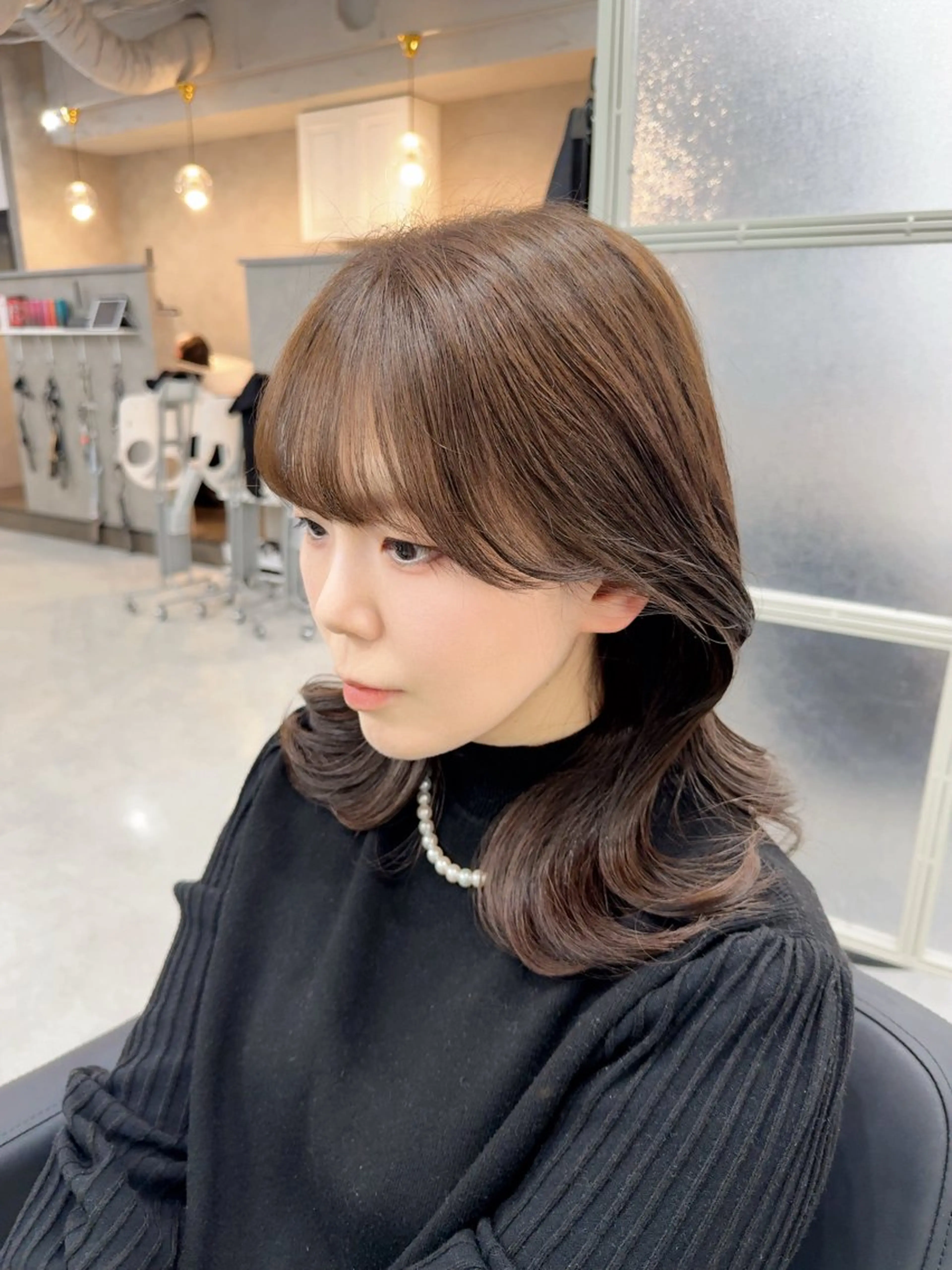 ミディアム MAHO/透明感カラ ー/髪質改善🍒のヘアスタイル