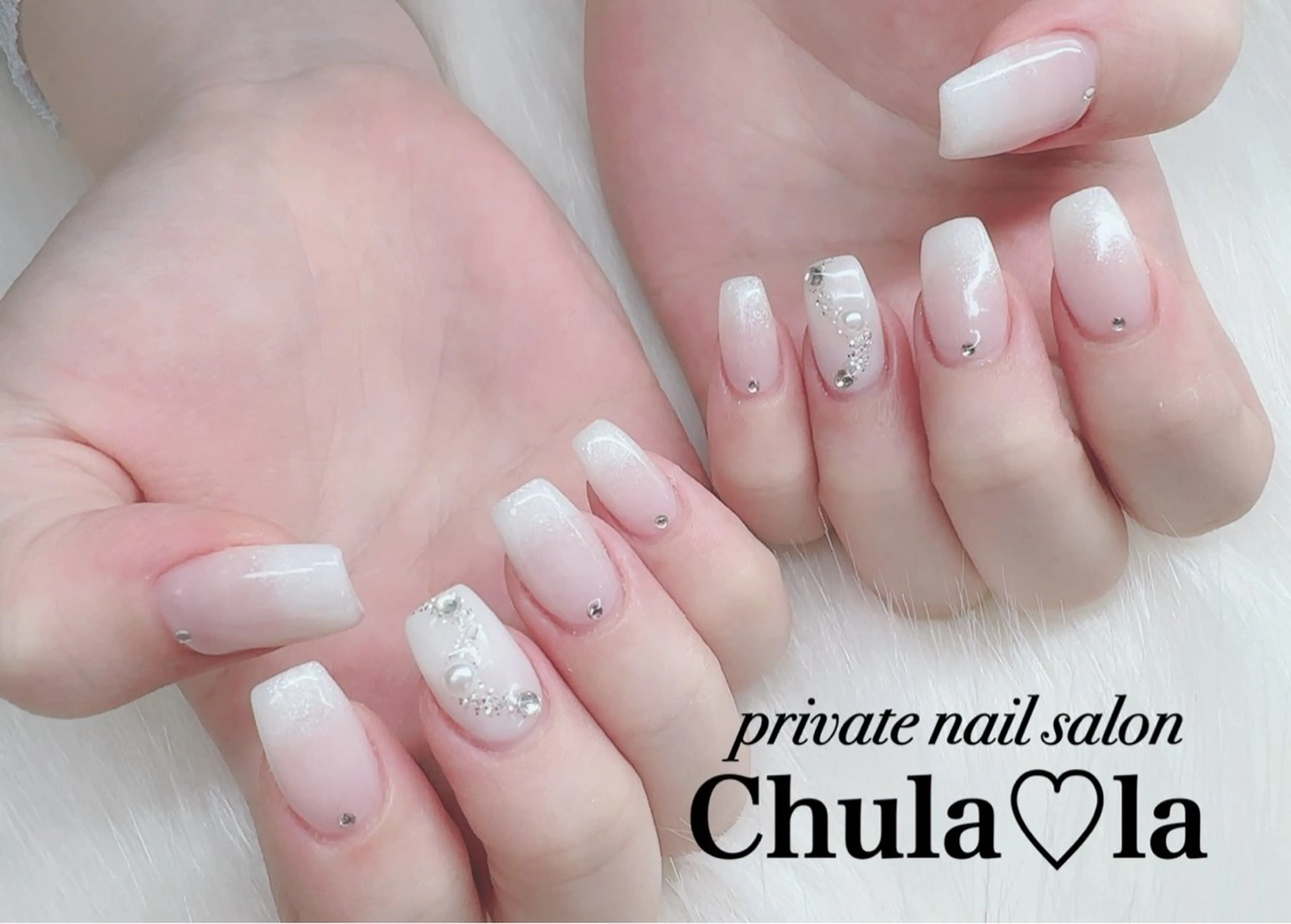 ネイル アートネイル ストーンネイル ハンドネイル Chula♡la 豊見城市高安のネイルデザイン