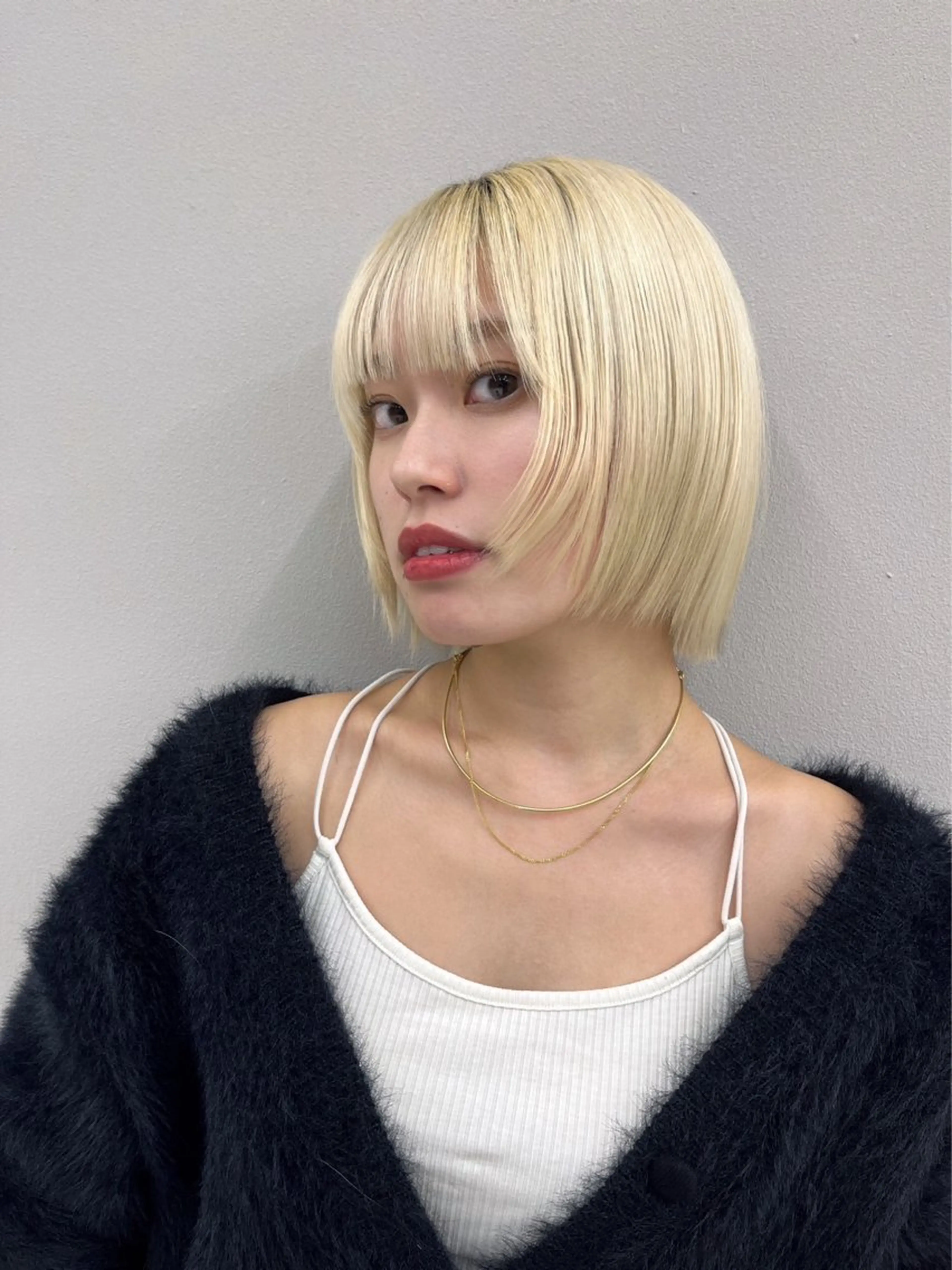 ショート カラー 池袋/似合わせ/縮毛 髪質改善【ugen】のヘアスタイル