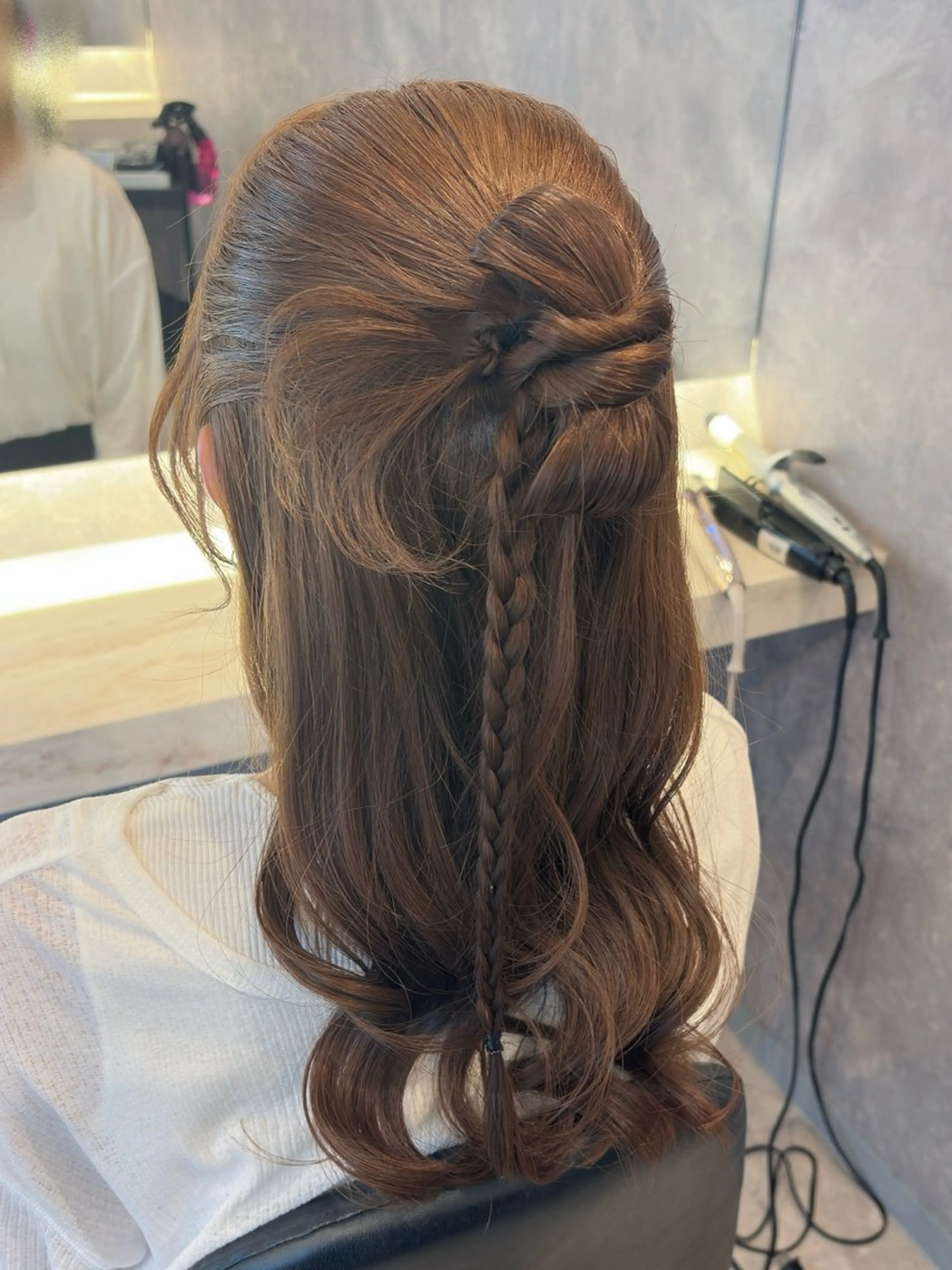 ロング ヘアアレンジ ヘアセット 🫧Maho【浦和】 艶カラー/ヘアメ🫧のヘアスタイル