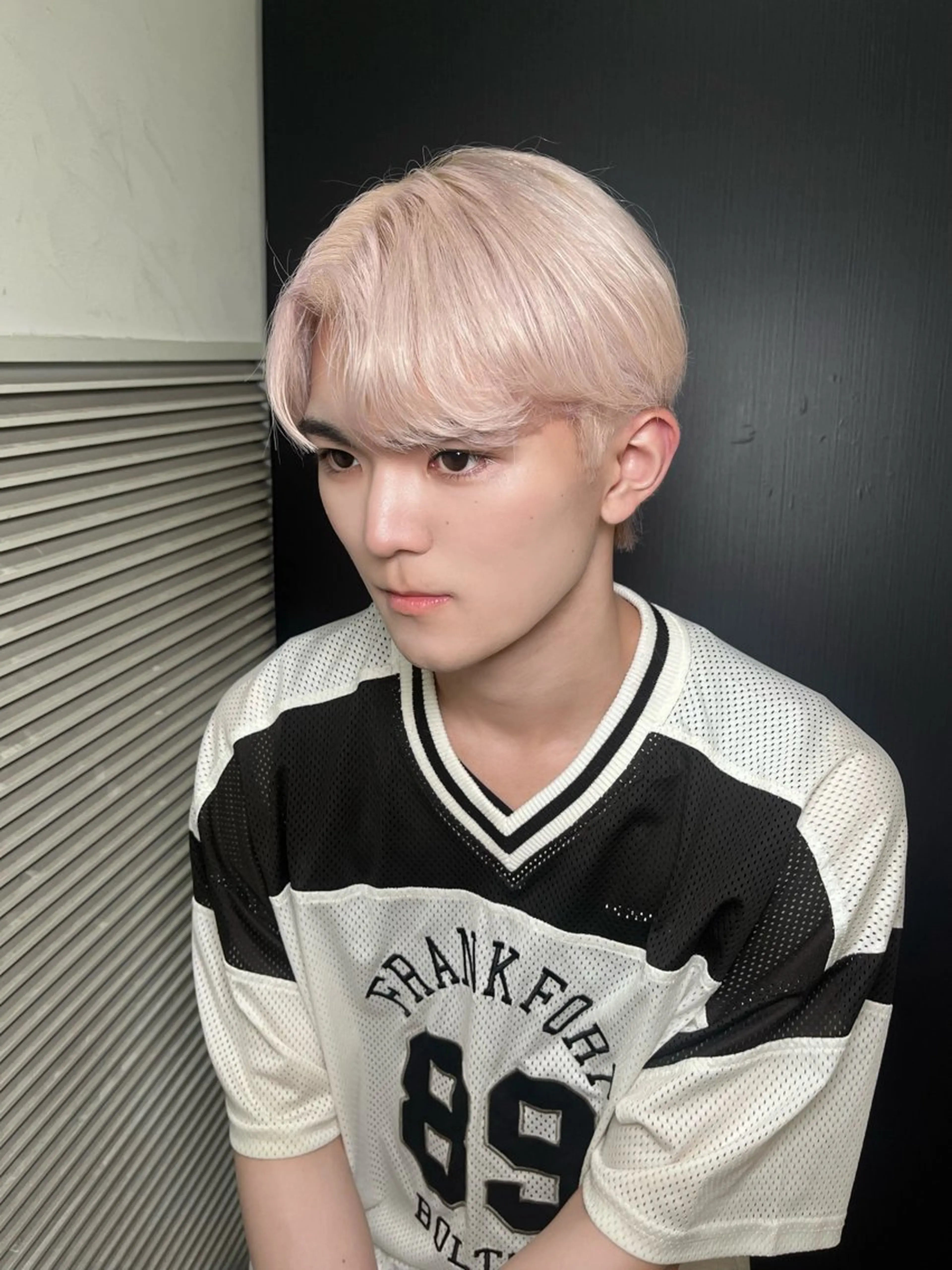 ショート メンズ カット ヘアカラー 大阪韓国メンズ特化 LUNAのヘアスタイル