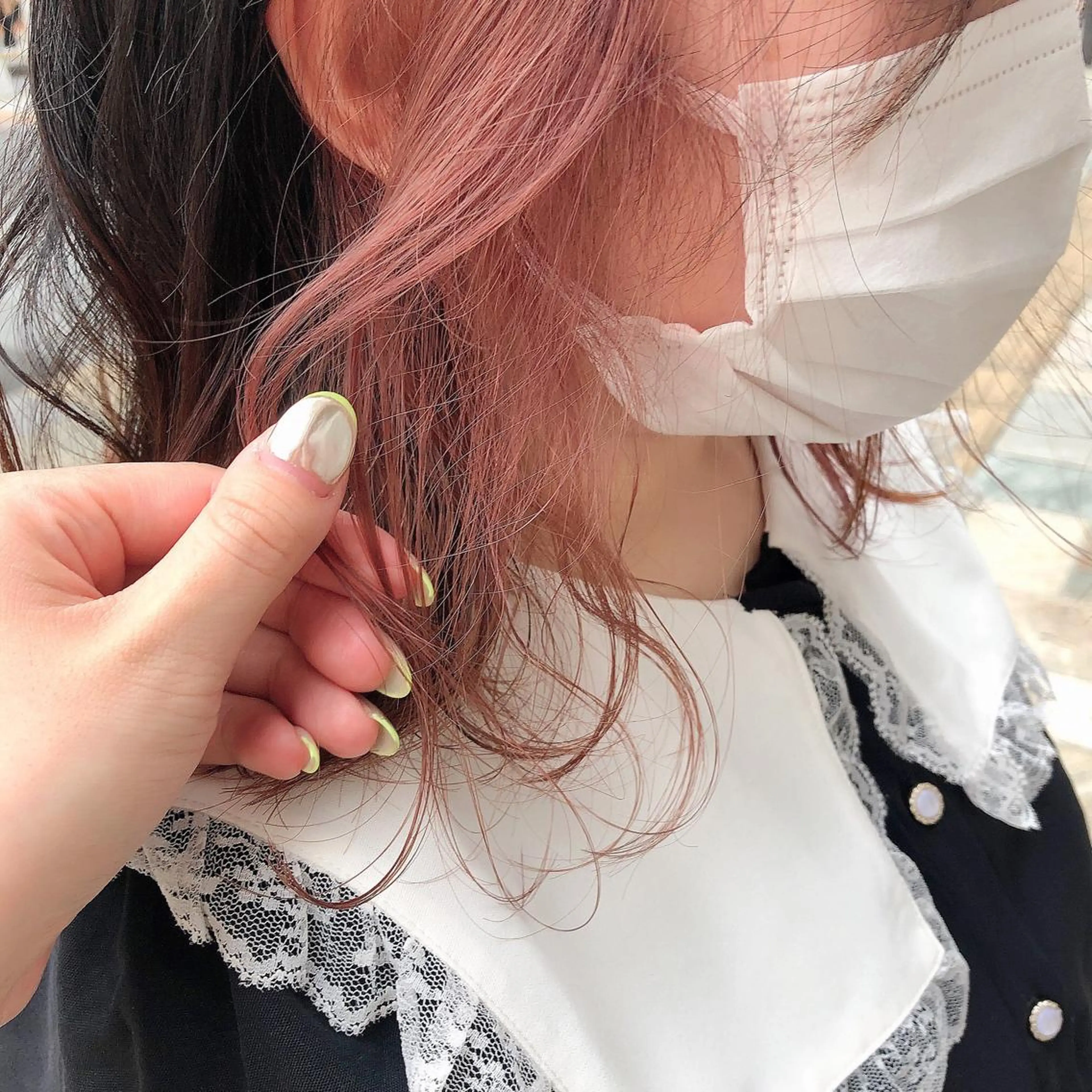 セミロング カラー インナーカラー 韓国ヘア×髪質改善 /yoshikaのヘアスタイル