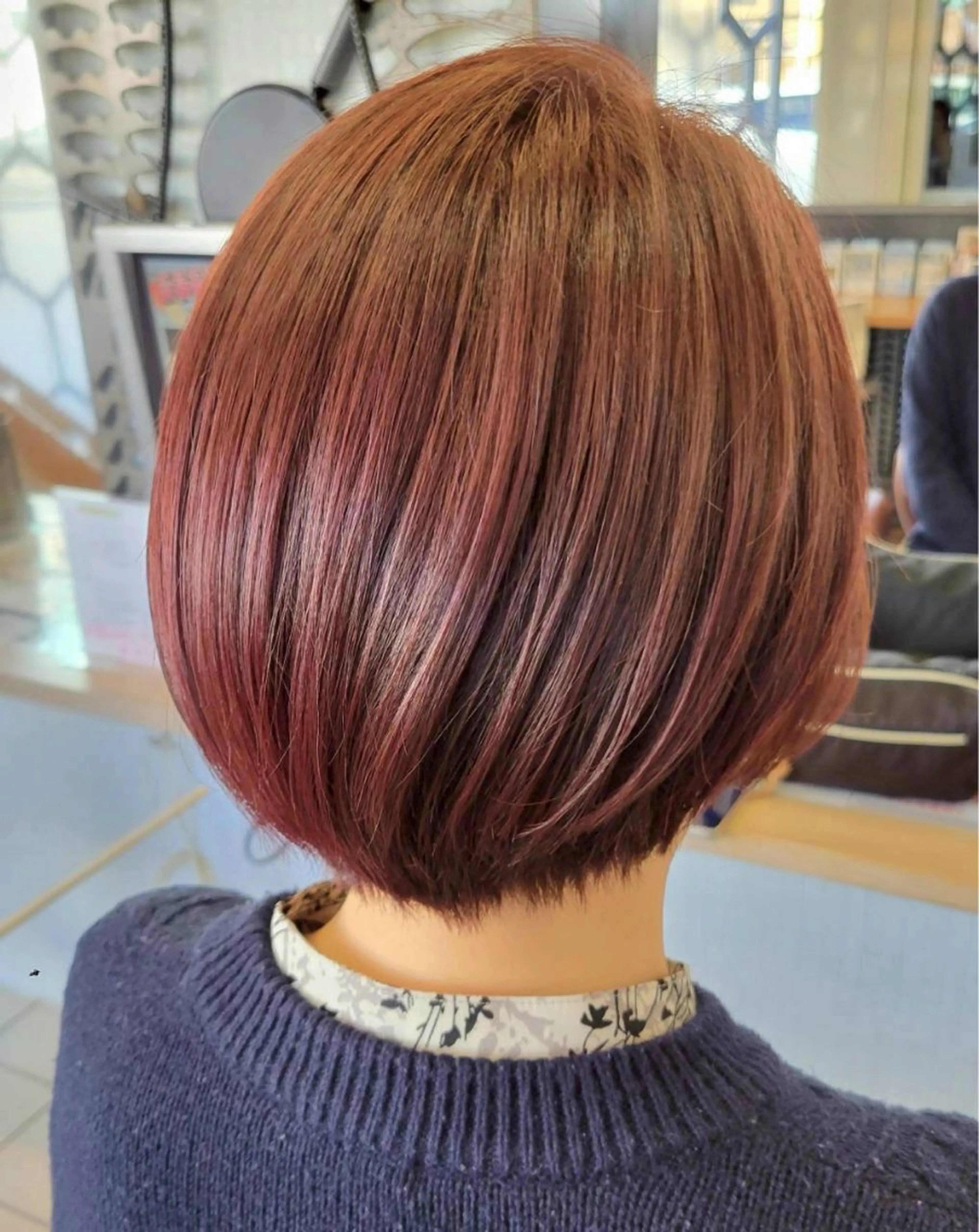 ショート カラー カット 只野 智子のヘアスタイル