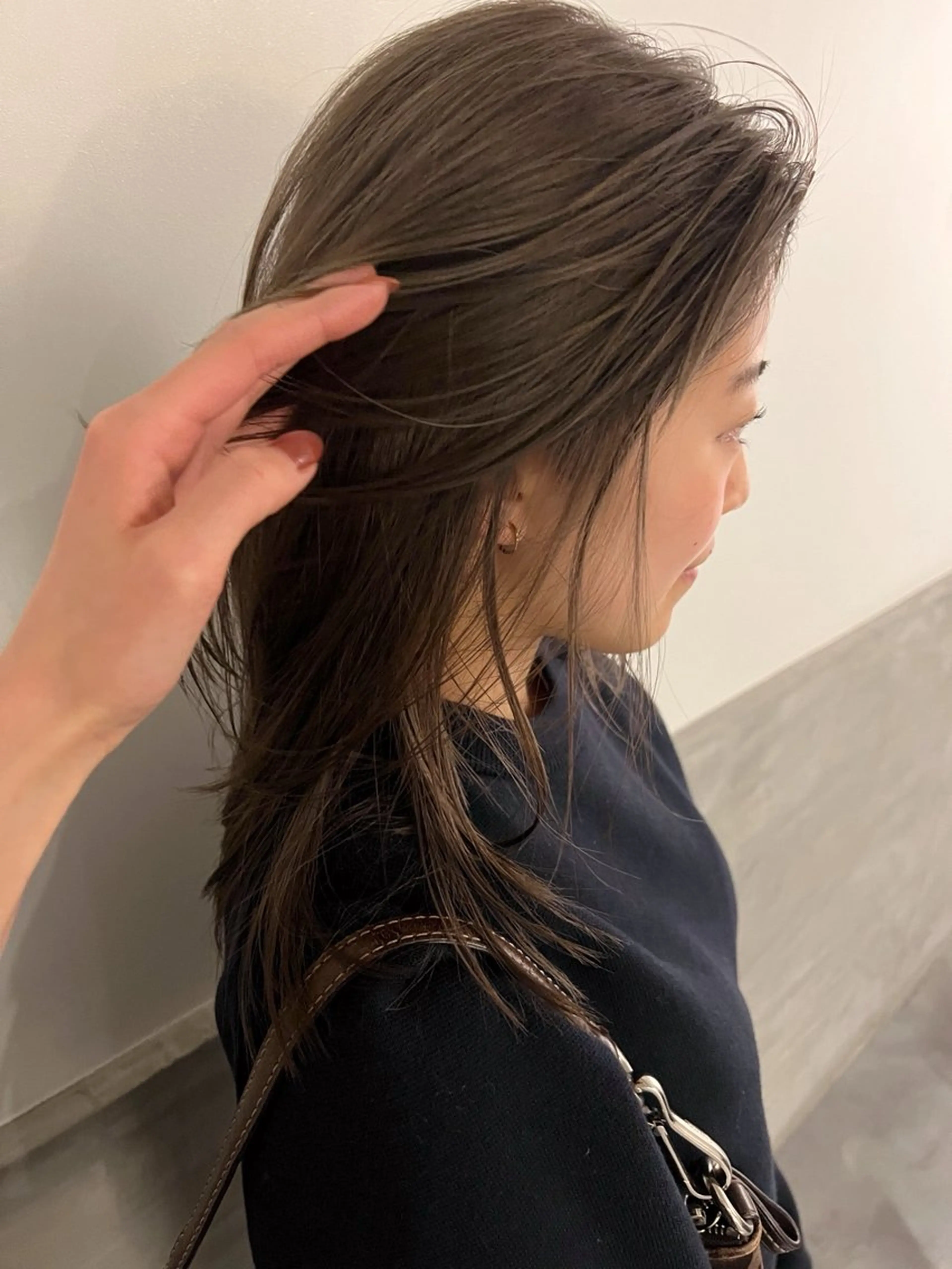 ミディアム カラー 三谷はるな /名古屋/本山のヘアスタイル