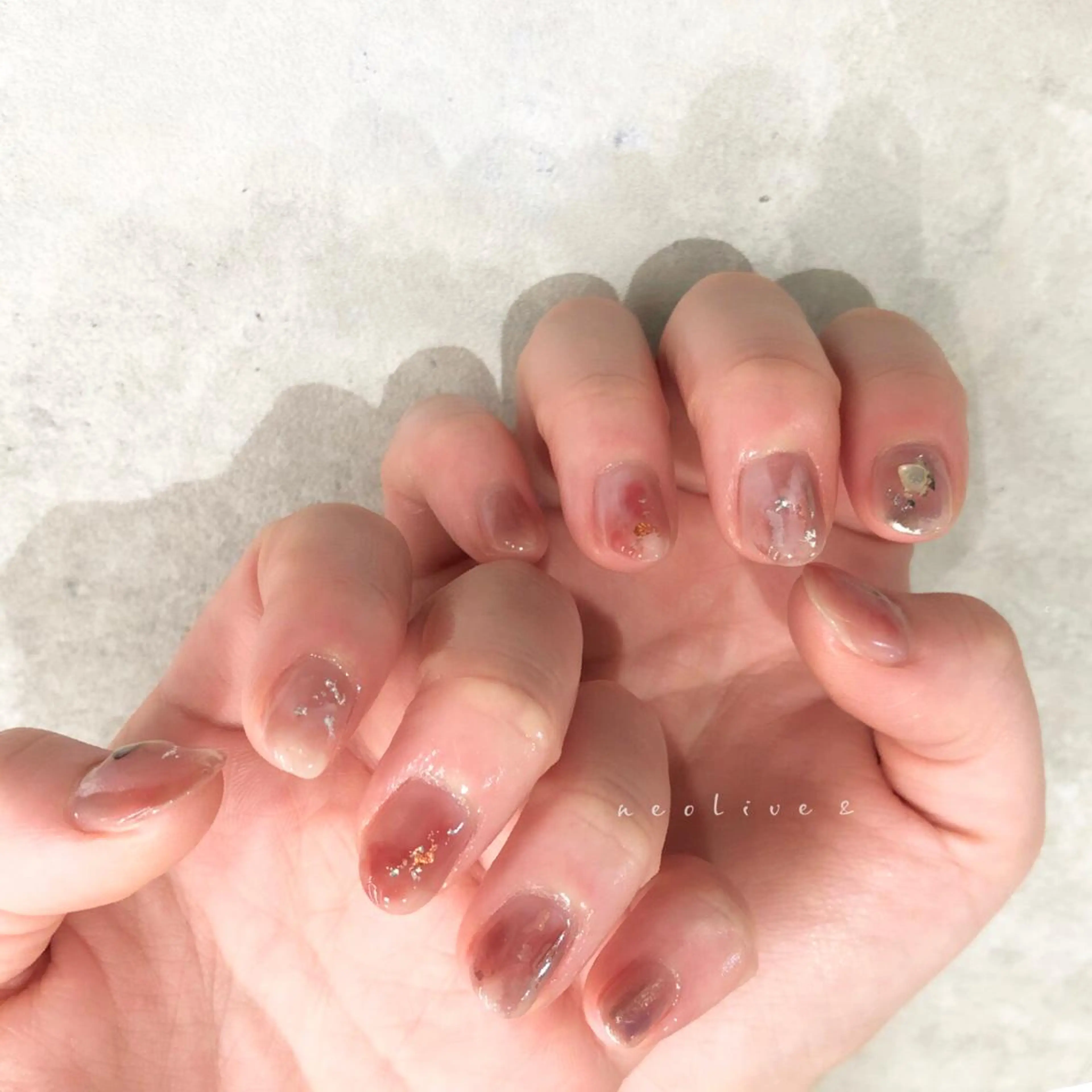 ネイル ハンドネイル Yuriko Omi パラジェル/渋谷のネイルデザイン