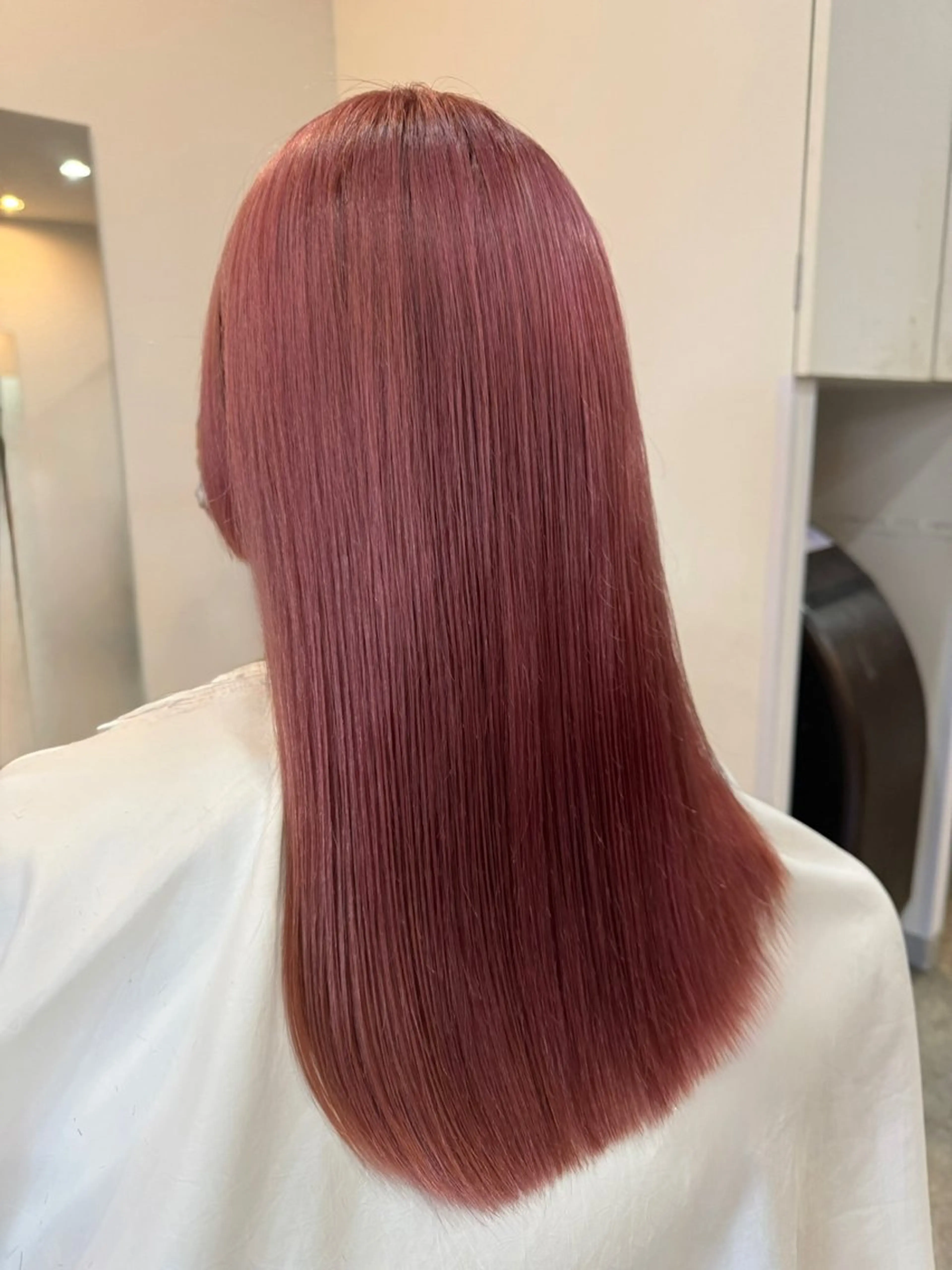 セミロング おおもり りほのヘアスタイル