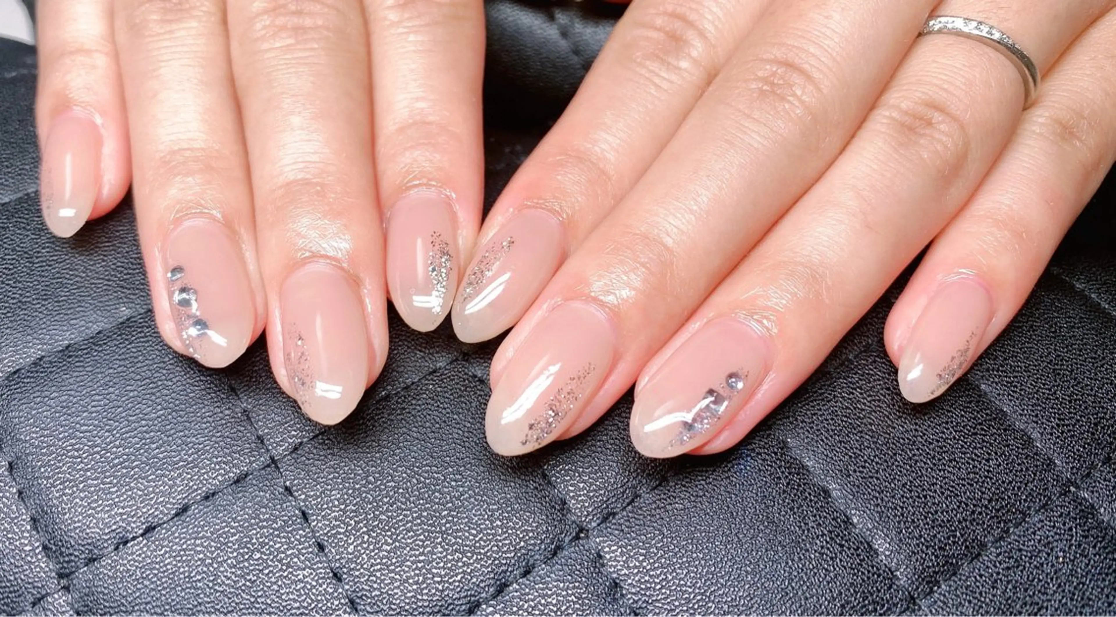 ネイル 長さ出し フットネイル ジェルネイル 韓国ネイル マグネットネイル Nail Annのネイルデザイン